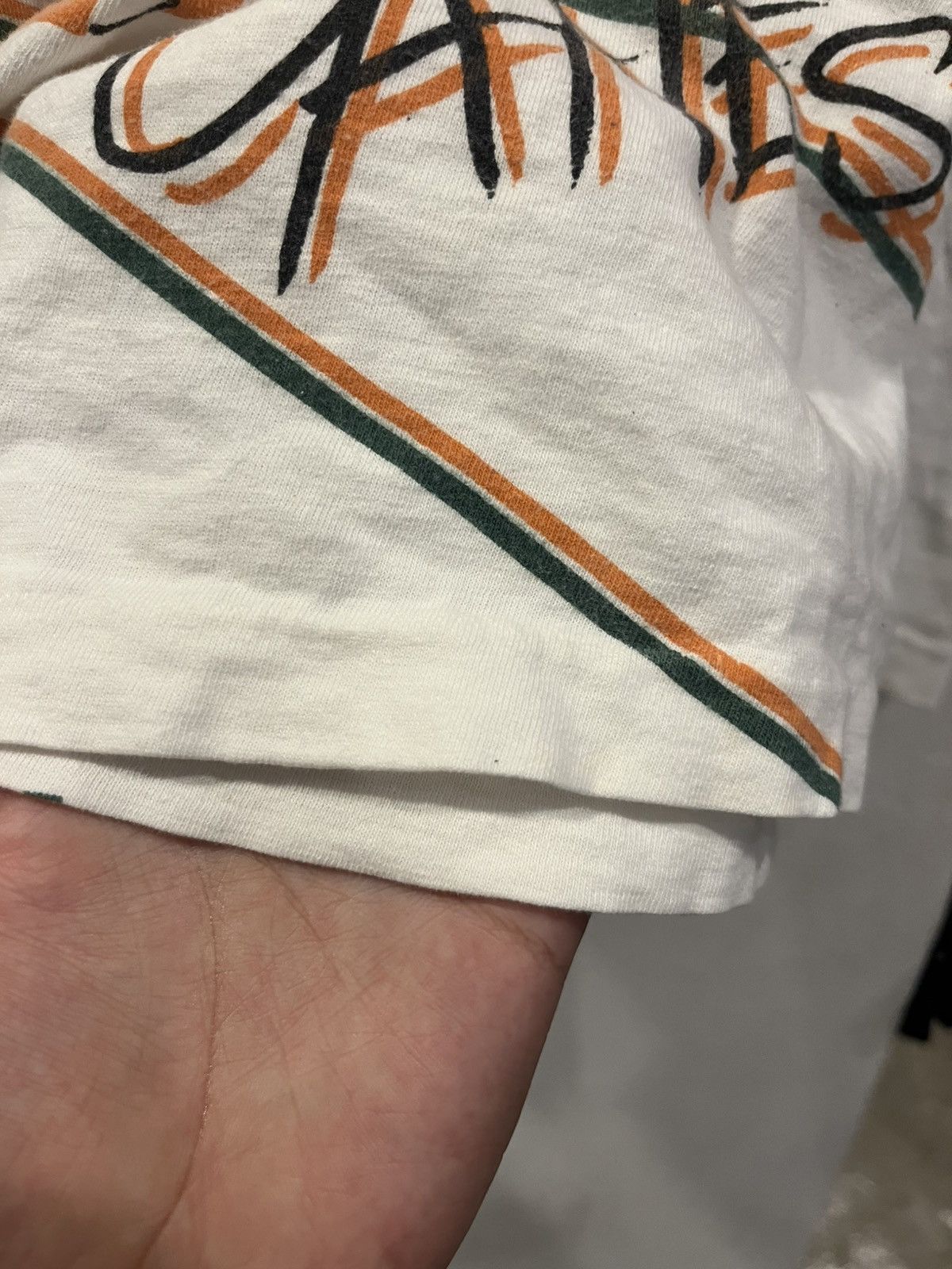 Other Vintage 90s University of Miami Hurricanes T-Shirt Size US XL / EU 56 / 4 - 5 Thumbnail