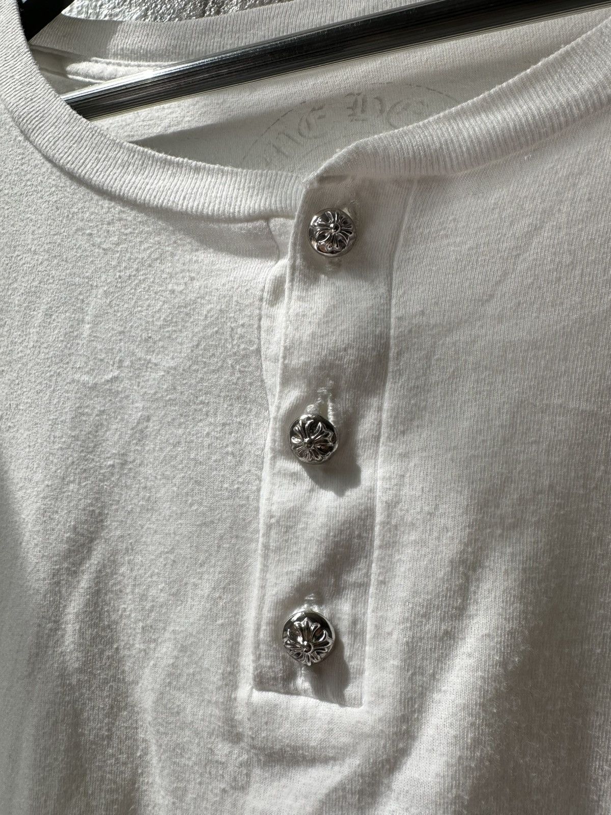 Chrome Hearts CHROME HEARTS TRIPPLE BUTTON UP SHIRT Size US XXL / EU 58 / 5 - 3 Thumbnail