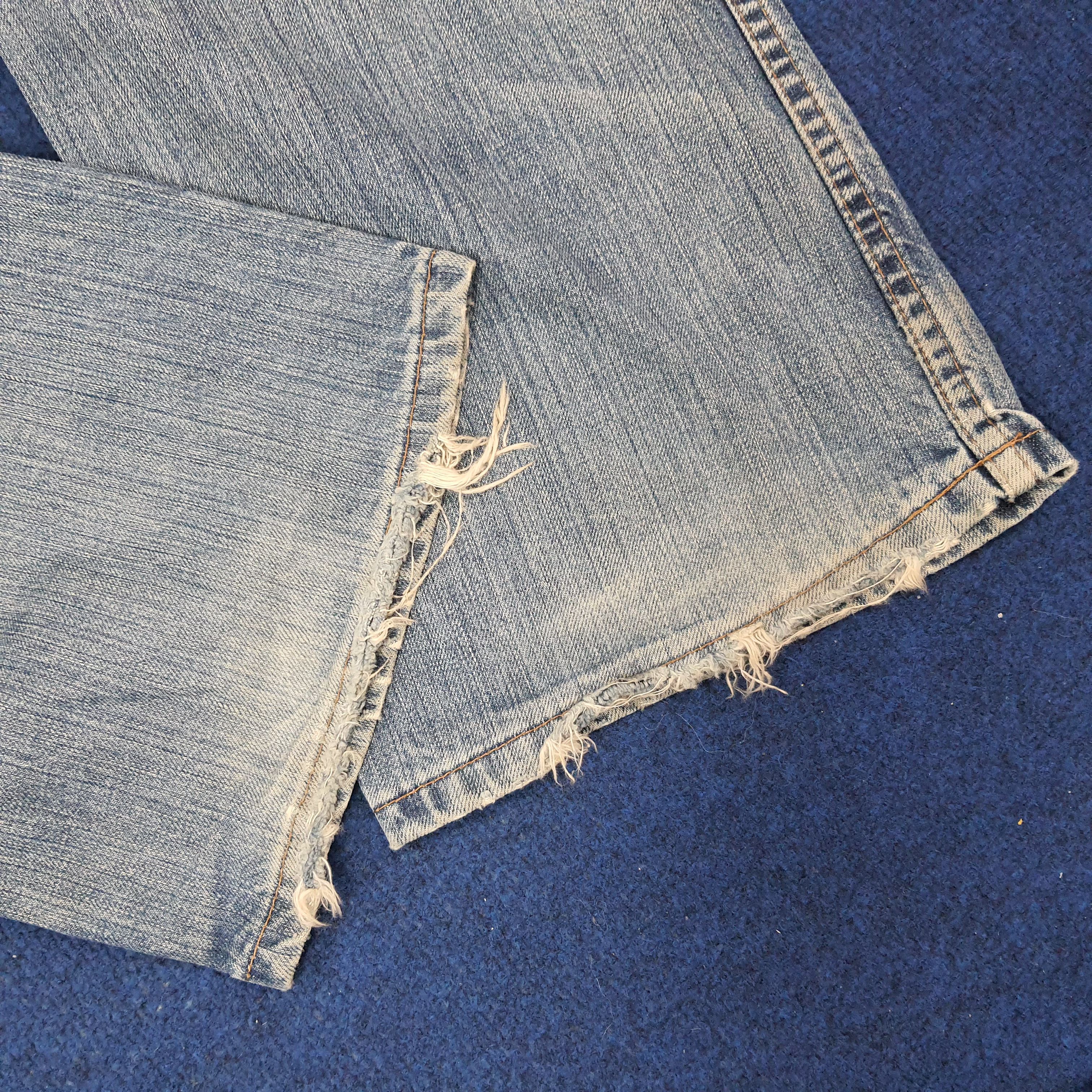 Stussy Vintage Stussy Authentic Workgear Custom Logo Jeans C228N11 Size US 35 - 17 Thumbnail