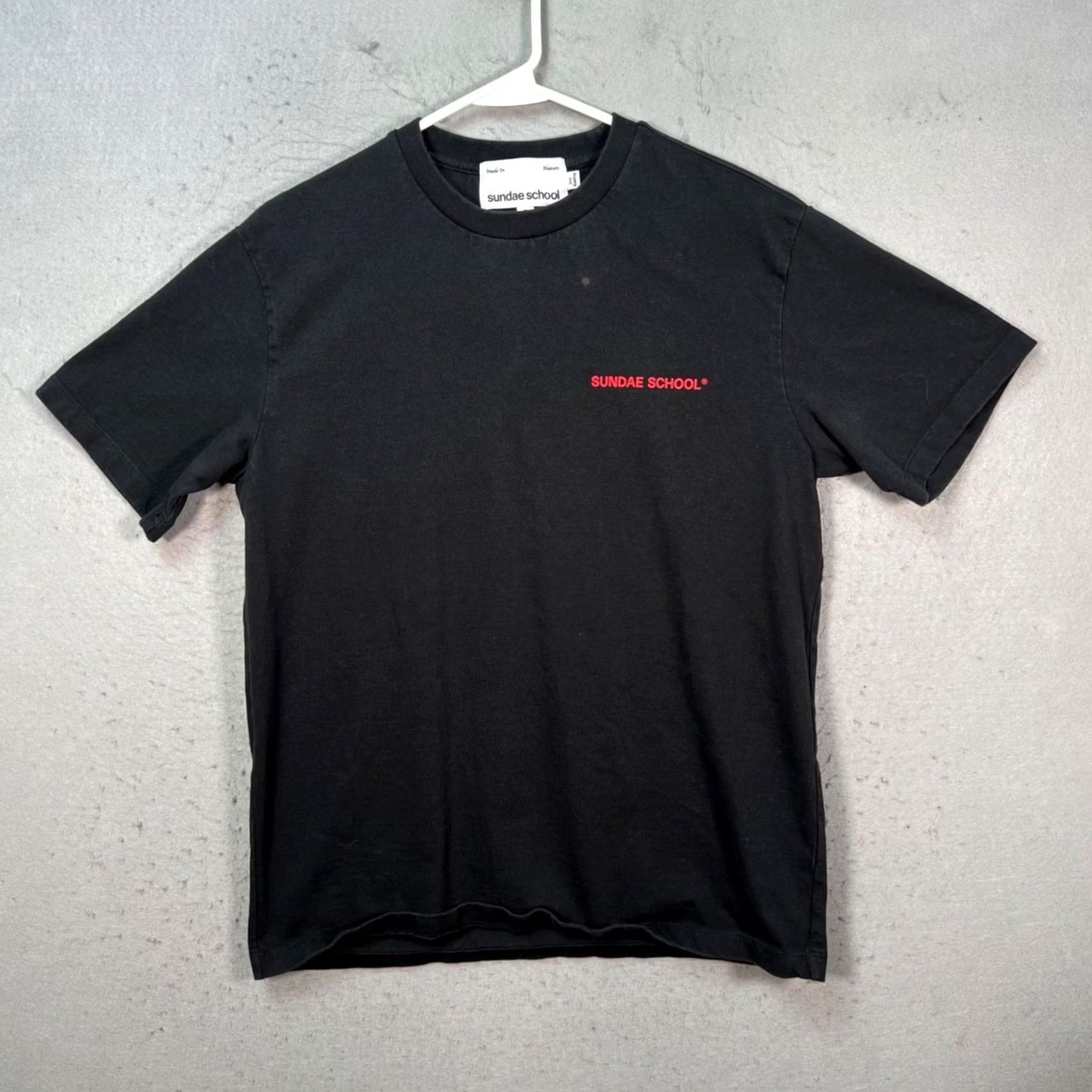 Sundae School Sundae School T-Shirt Mens Small Black "Let There Be Light" 100% Cotton Shirt Size US S / EU 44-46 / 1 - 2 Thumbnail