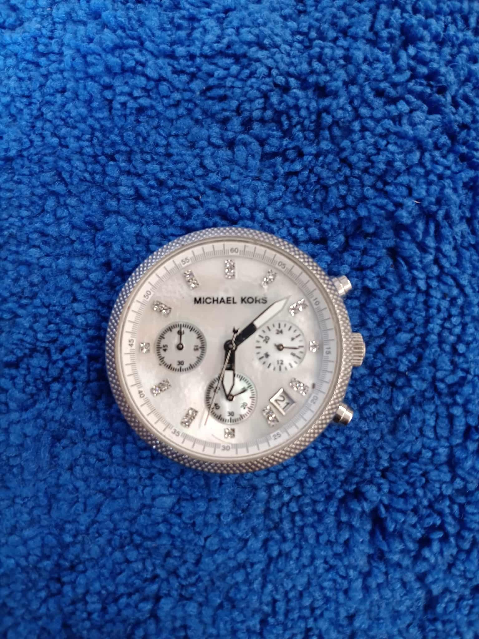 Michael Kors Michael Kors Mother Of Pearl Silver-Tone MK5020 Watch 37mm Size ONE SIZE - 4 Thumbnail