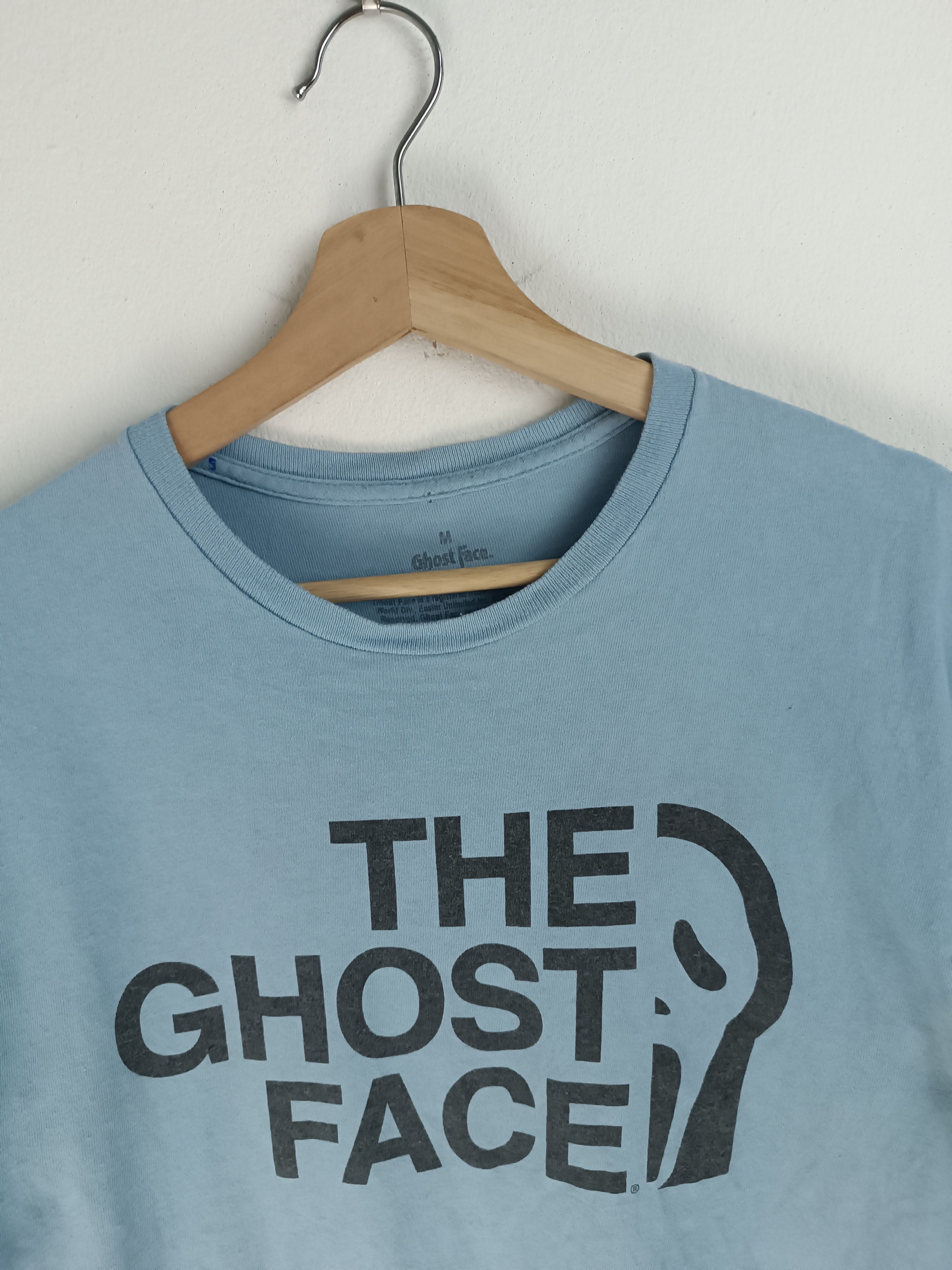 Vintage VINTAGE THE GHOST FACE TEE TNF PARODY HUMOR FUNNY MOVIE Size US M / EU 48-50 / 2 - 10 Thumbnail