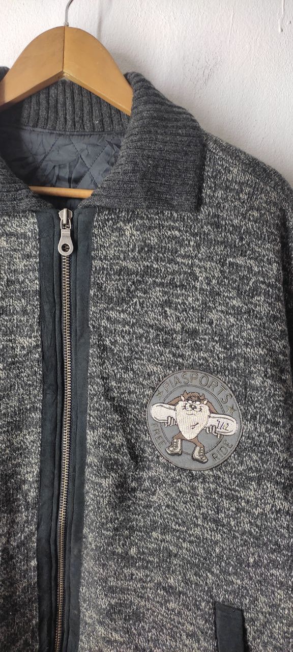 Vintage VINTAGE PIA SPORT X TAZMANIA DEVIL LOONEY TUNE WOOL JACKET Size US L / EU 52-54 / 3 - 10 Thumbnail