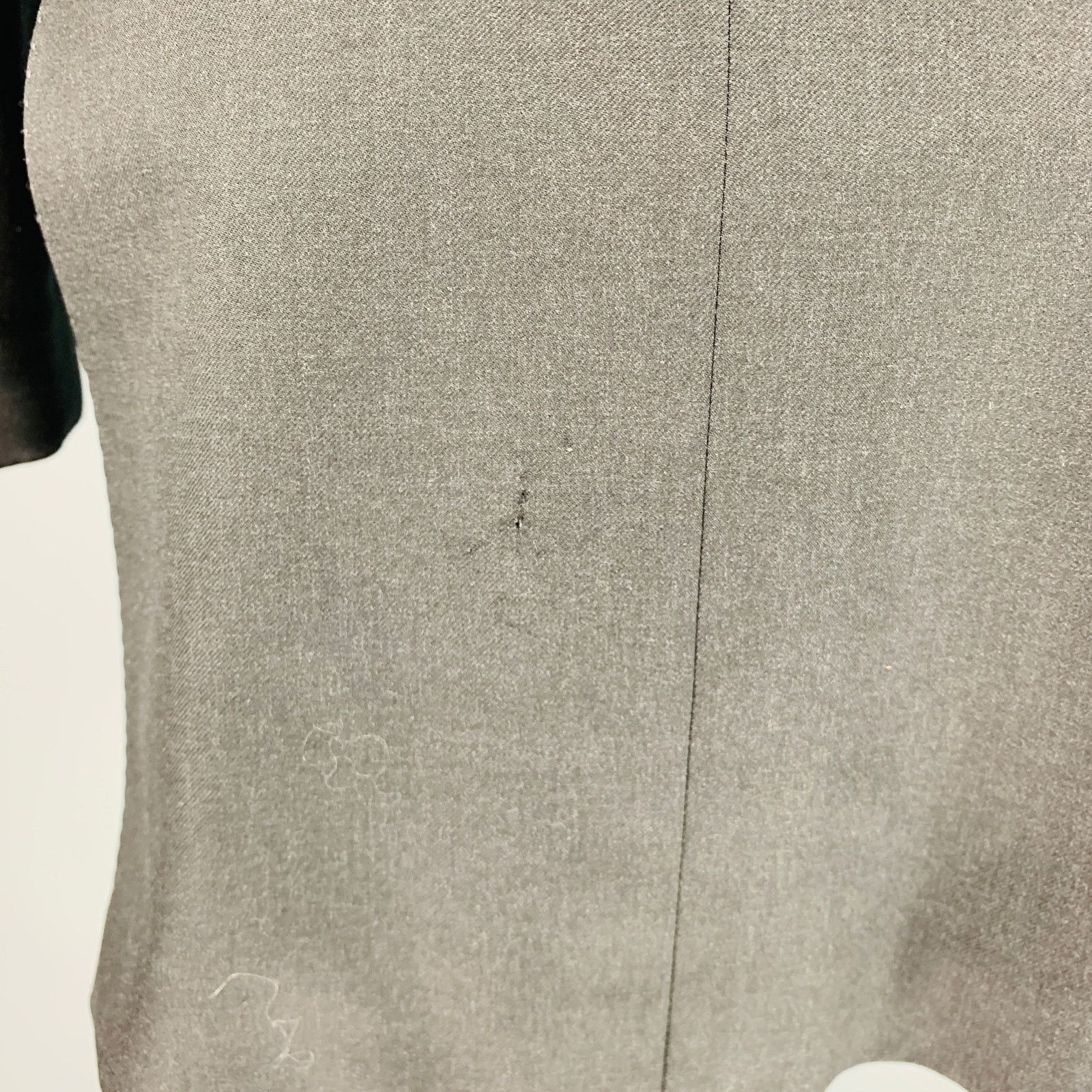 Tom Ford TOM FORD Size 38 Grey Wool Peak Lapel Sport Coat Size 38R - 4 Thumbnail