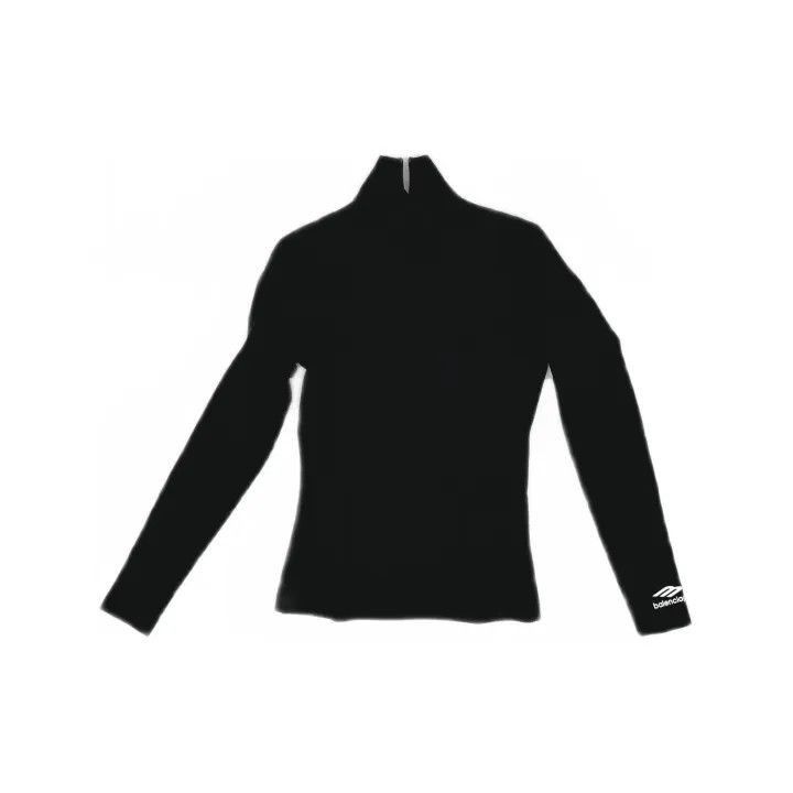 Balenciaga Balenciaga FW22 Black Turtleneck Sweater 0079-2507 Size XS / US 0-2 / IT 36-38 - 2 Thumbnail