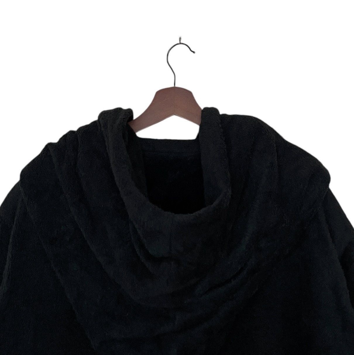 Issey Miyake Vintage Japanese Brand Issey Miyake Wool Hooded Coat 1990s Size US M / EU 48-50 / 2 - 8 Thumbnail