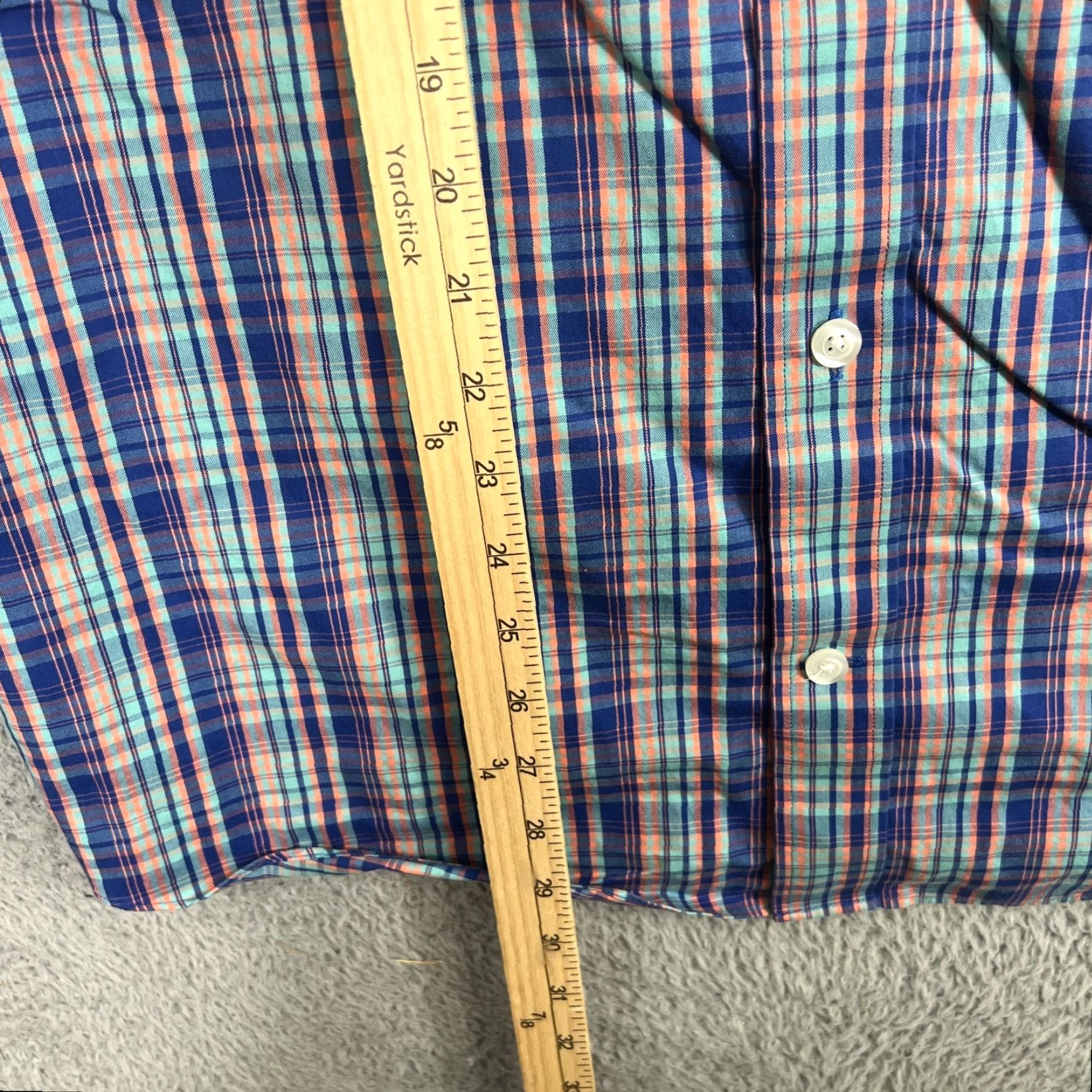 CO Duluth Wrinkle Fighter Multicolor Plaid L/S Shirt Men Regular Large Button-Up Pocketed Cotton Size US L / EU 52-54 / 3 - 4 Thumbnail