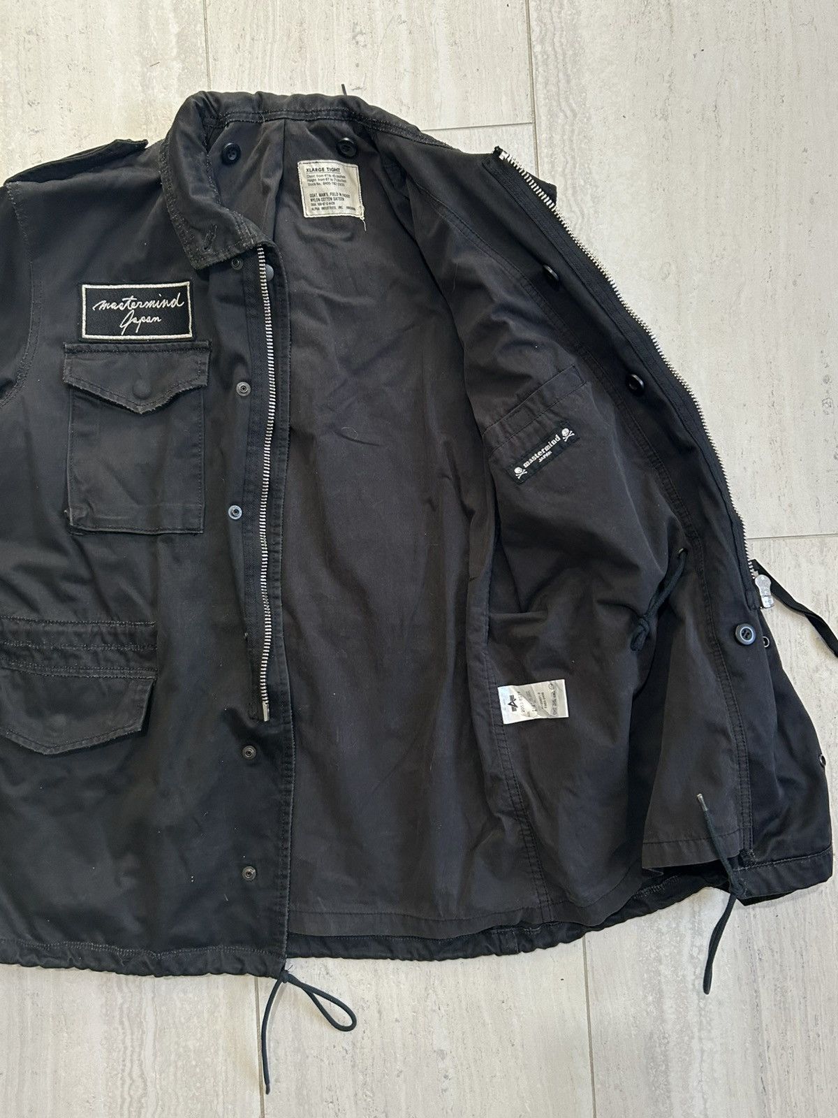 Alpha Industries × Mastermind Japan Mastermind Japan Alpha industries M65 military parka jacket Size US XL / EU 56 / 4 - 9 Thumbnail