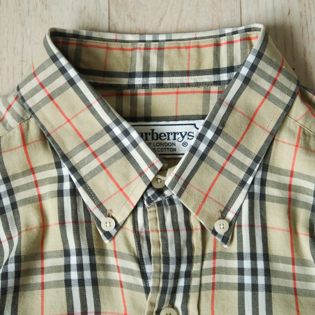 Burberry Vintage Burberry Nova Check Shirt Size US L / EU 52-54 / 3 - 2 Thumbnail