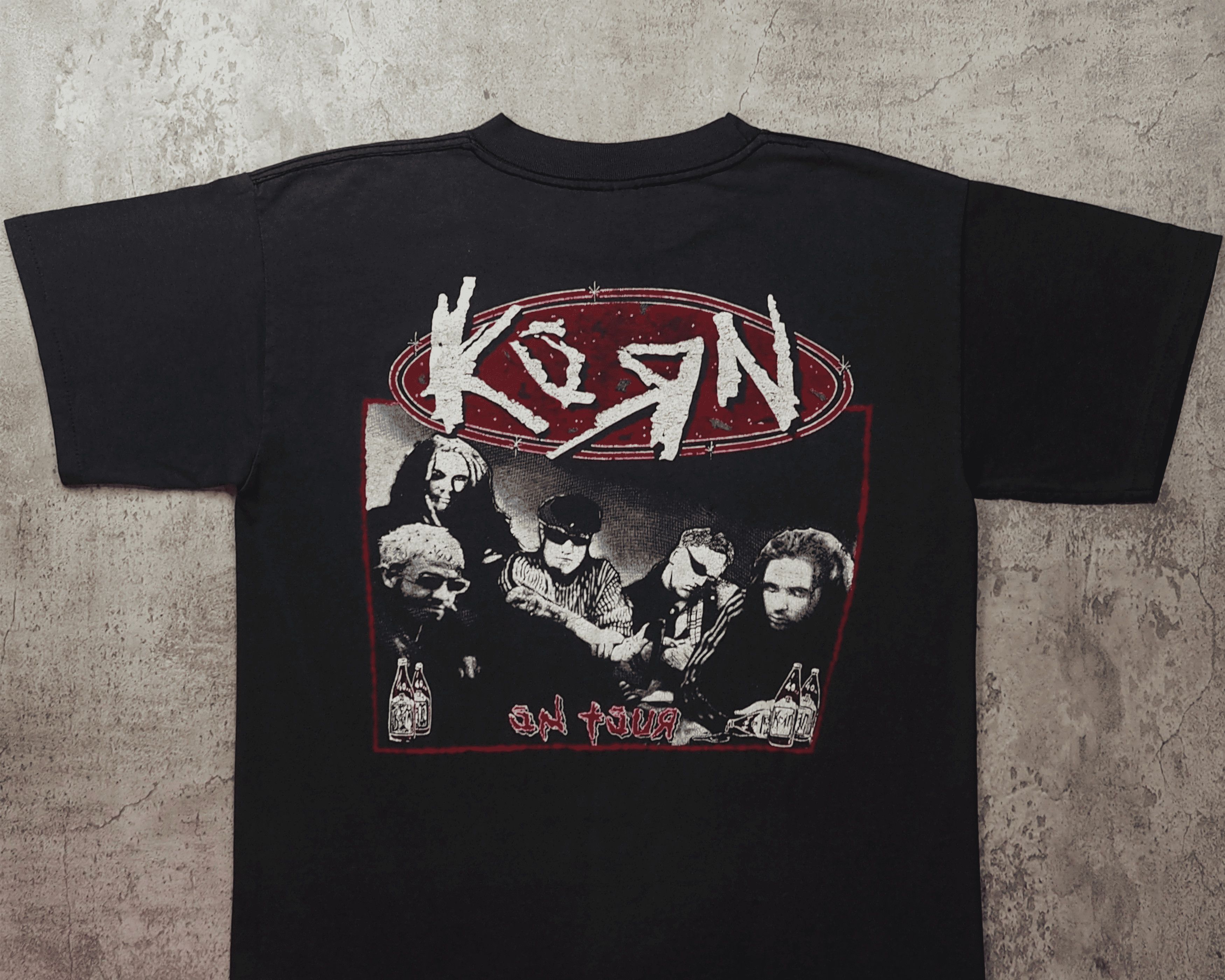 Vintage Vintage 1990s Korn on Tour Bootleg Shirt L Size US L / EU 52-54 / 3 - 9 Thumbnail