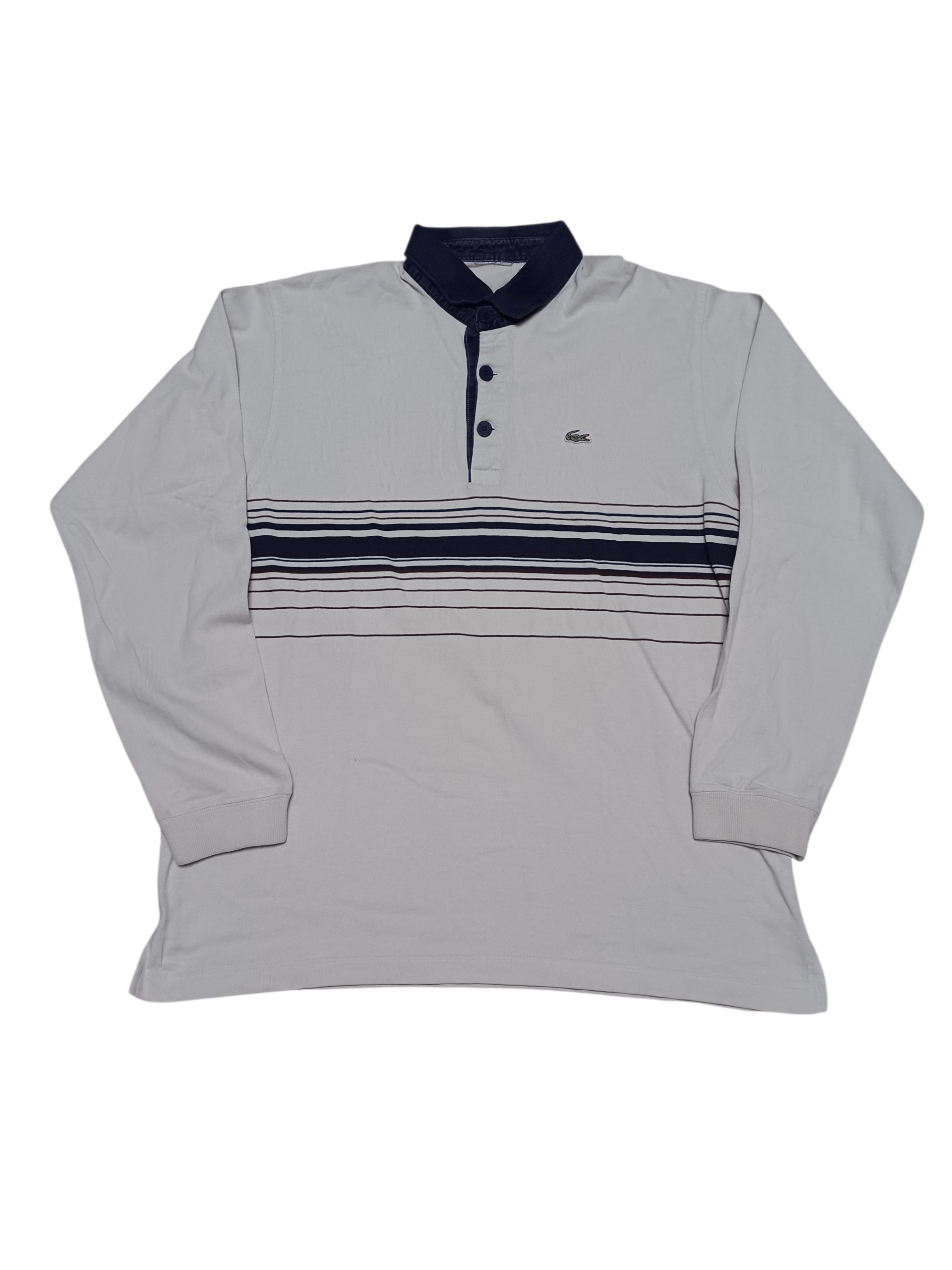 Lacoste LACOSTE VINTAGE LUXURY OLDMONEY RUGBY SHIRT Size US M / EU 48-50 / 2 - 1 Thumbnail