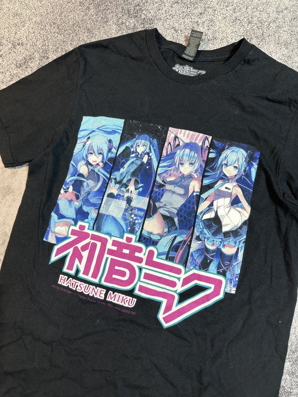 Designer × Japanese Brand Y2K HATSUNE MIKU T-shirt Big Print Logo Anime Pop Alt S Size US S / EU 44-46 / 1 - 2 Thumbnail