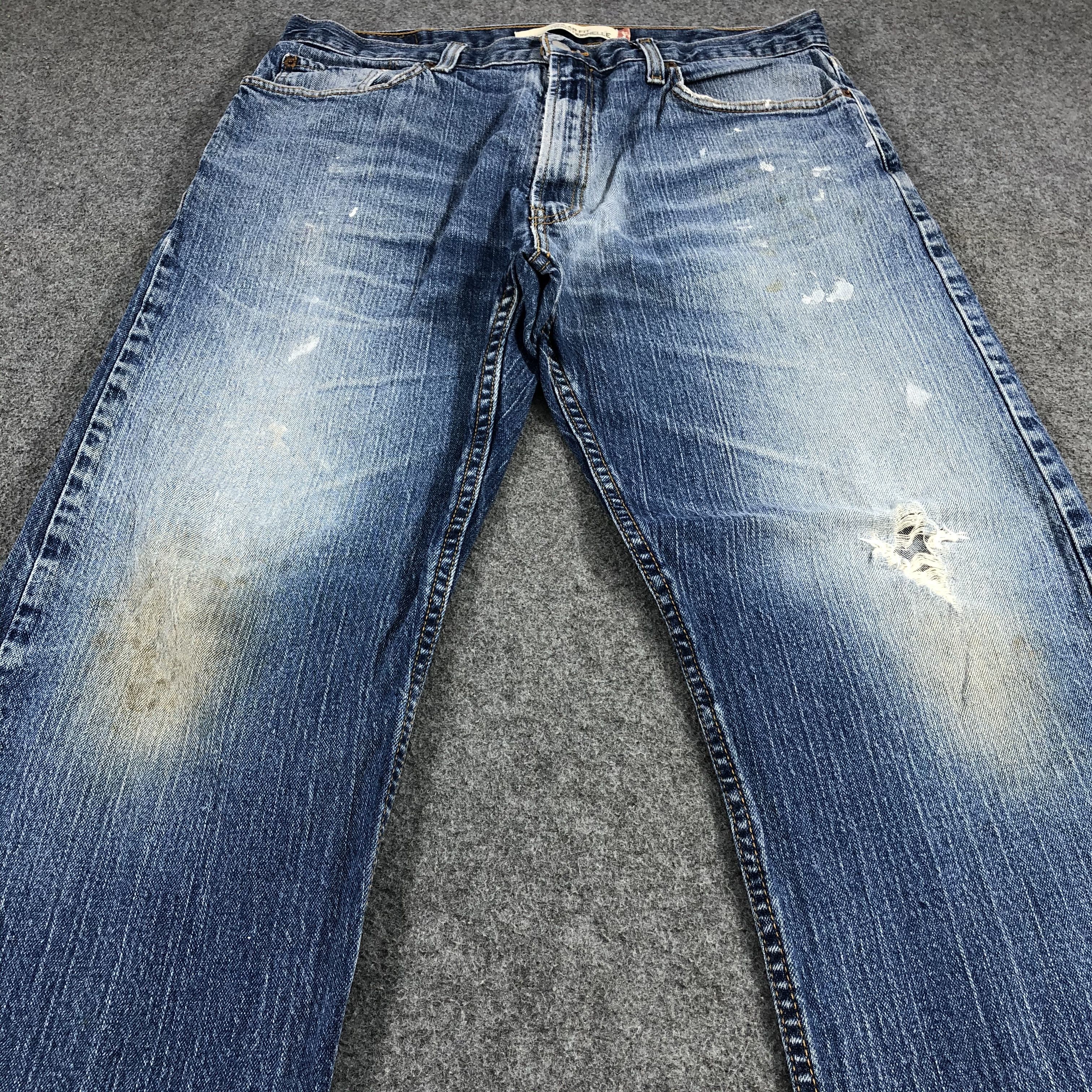Levi's × Vintage Vintage Distress Levis 505 Jeans-JM1304 Size US 36 / EU 52 - 3 Thumbnail