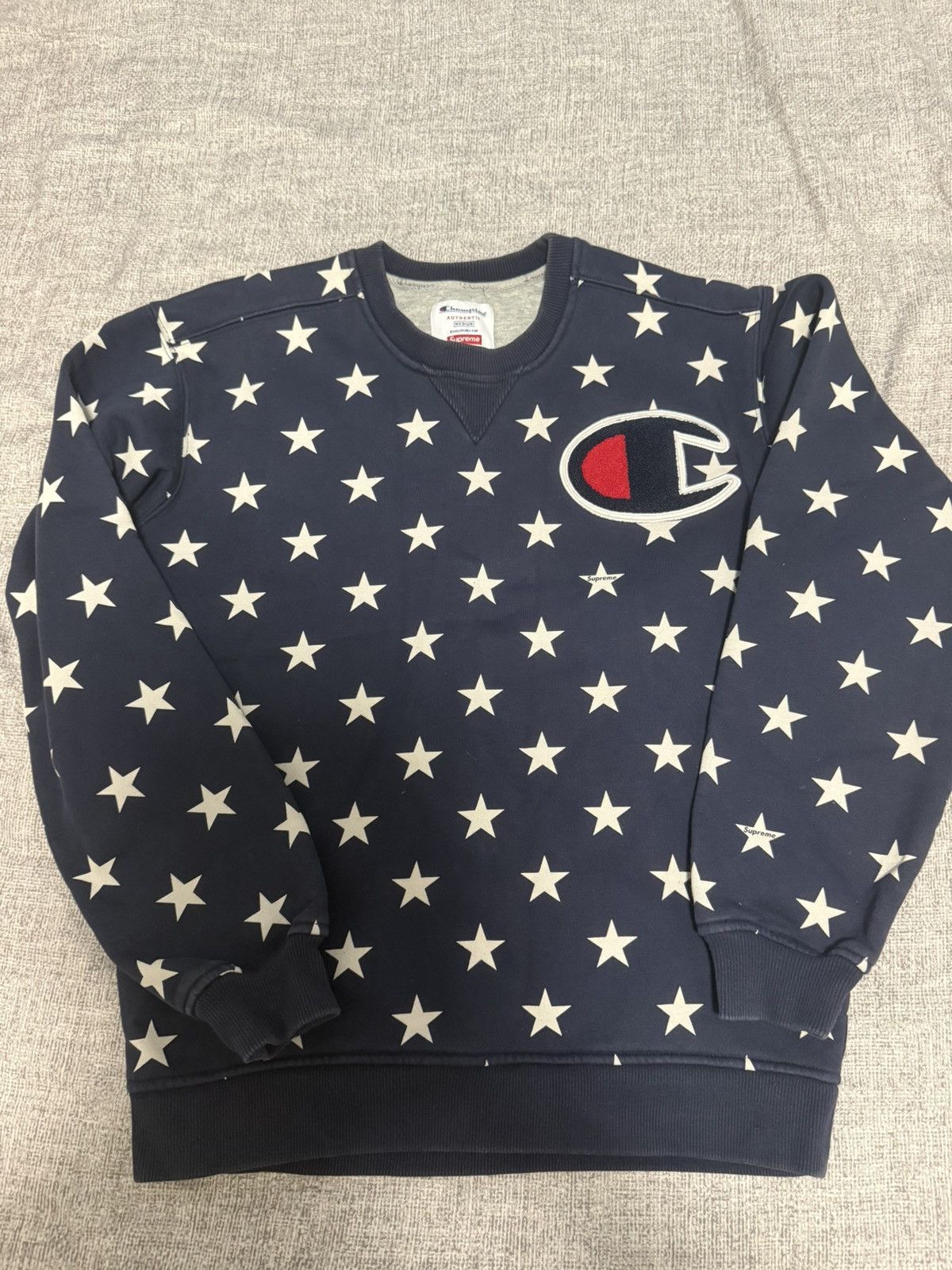 Supreme Supreme fw12 champion stars crewneck sweatershirt Size US M / EU 48-50 / 2 - 1 Thumbnail