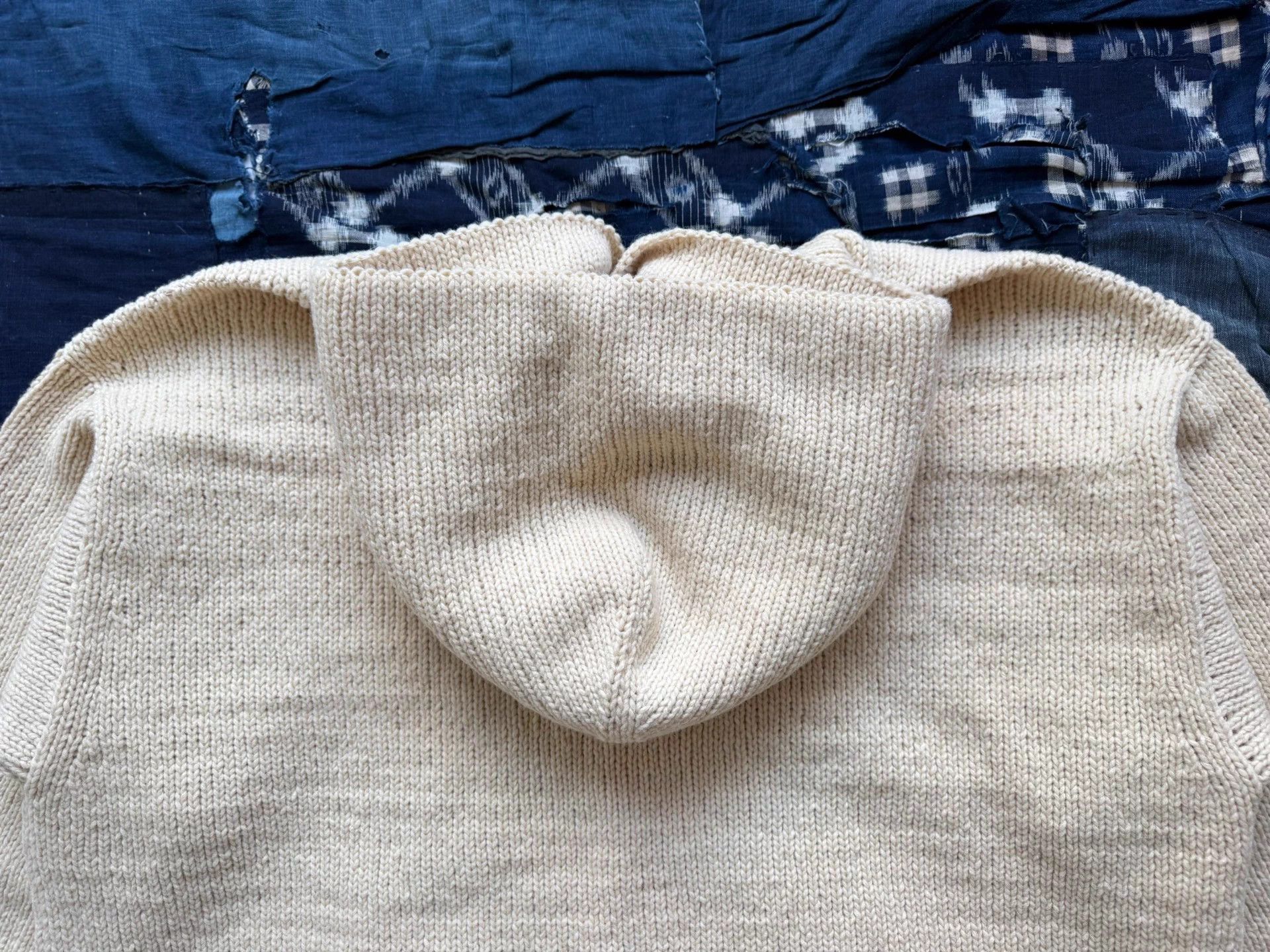 Visvim VISVIM 23AW AMPLUS SB KNIT White 4 Hooded Pullover Size US L / EU 52-54 / 3 - 4 Thumbnail