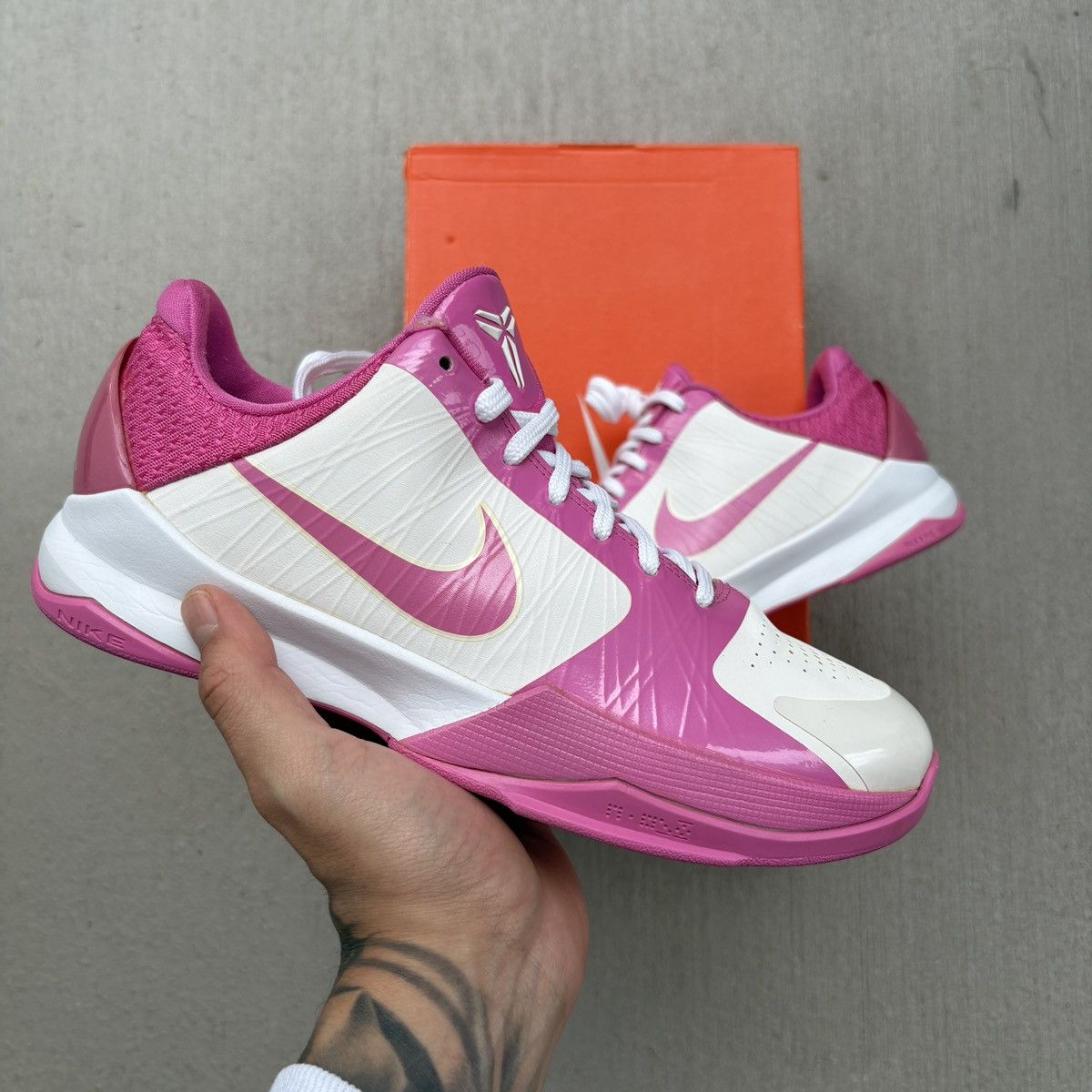 Nike Zoom Kobe 5 TB Yow Think Pink | Grailed