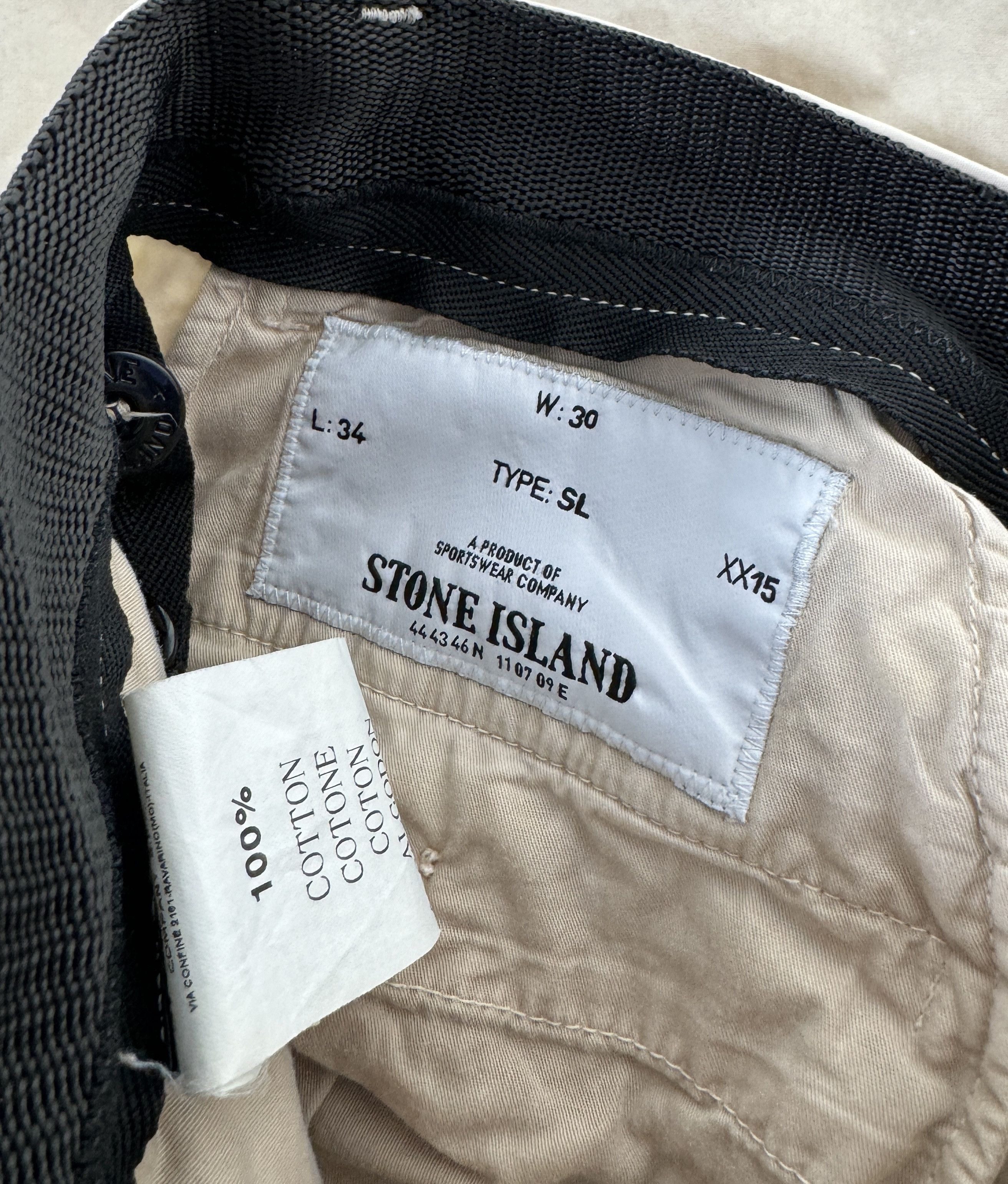 Stone Island Stone Island Chino Pants Casual Custom Acid Wash Sz 30 Size US 30 / EU 46 - 10 Thumbnail