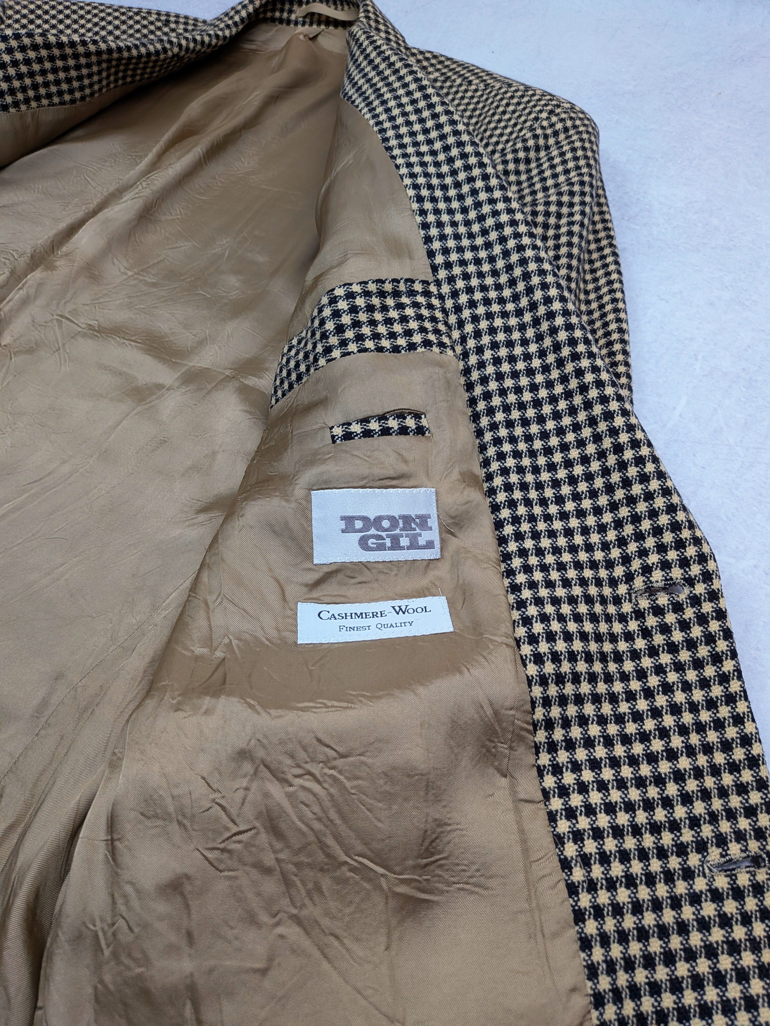 Hugo Boss Rare Hugo Boss Don Gil Vintage Cashmere Car Coat Size L Size 52R - 5 Thumbnail