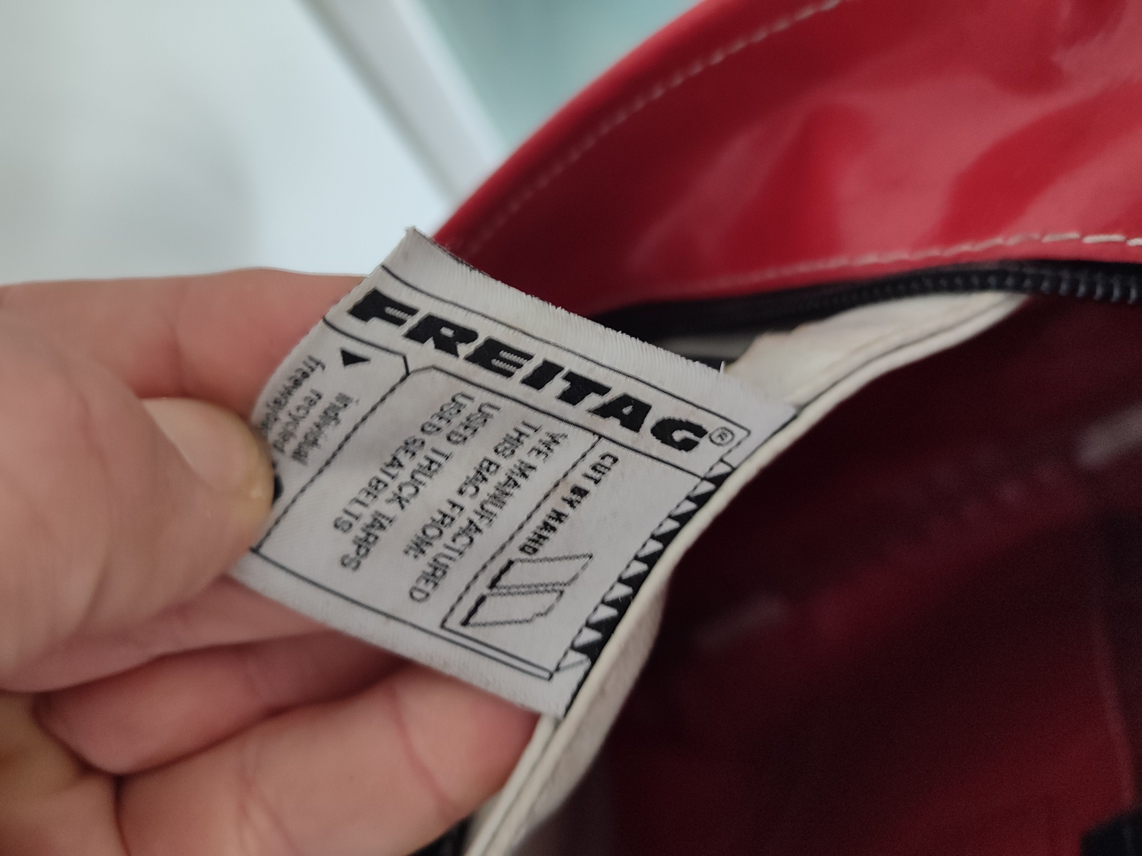 Freitag Freitag Red Tote Bag 38 x28 cm Size ONE SIZE - 5 Thumbnail