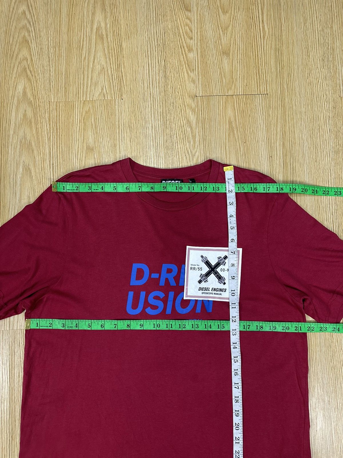 Diesel Diesel Industries Printed Tshirt A938 Size US L / EU 52-54 / 3 - 7 Thumbnail