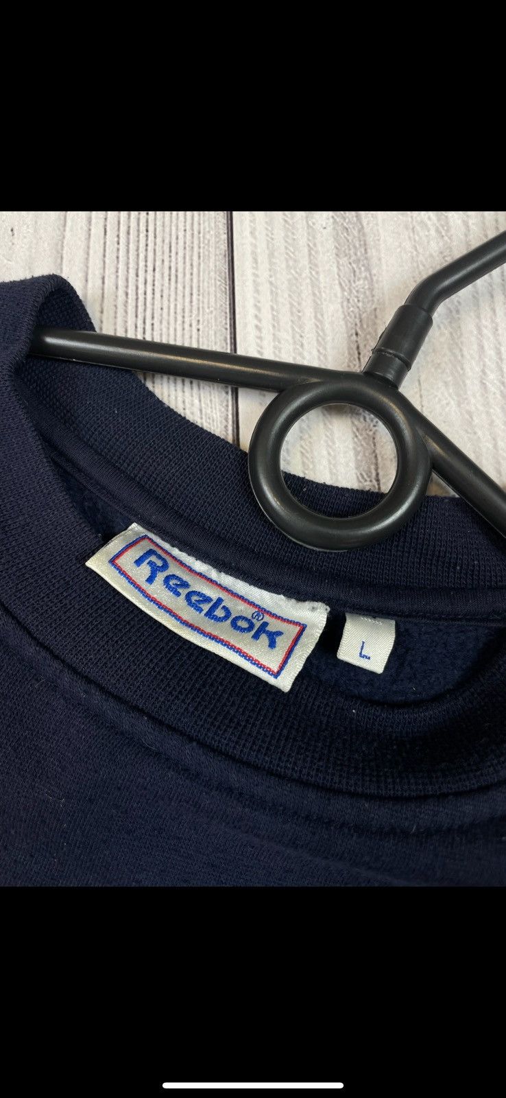 Reebok Vintage reebok classic sweatshirt size L big logo rare Size US L / EU 52-54 / 3 - 3 Thumbnail