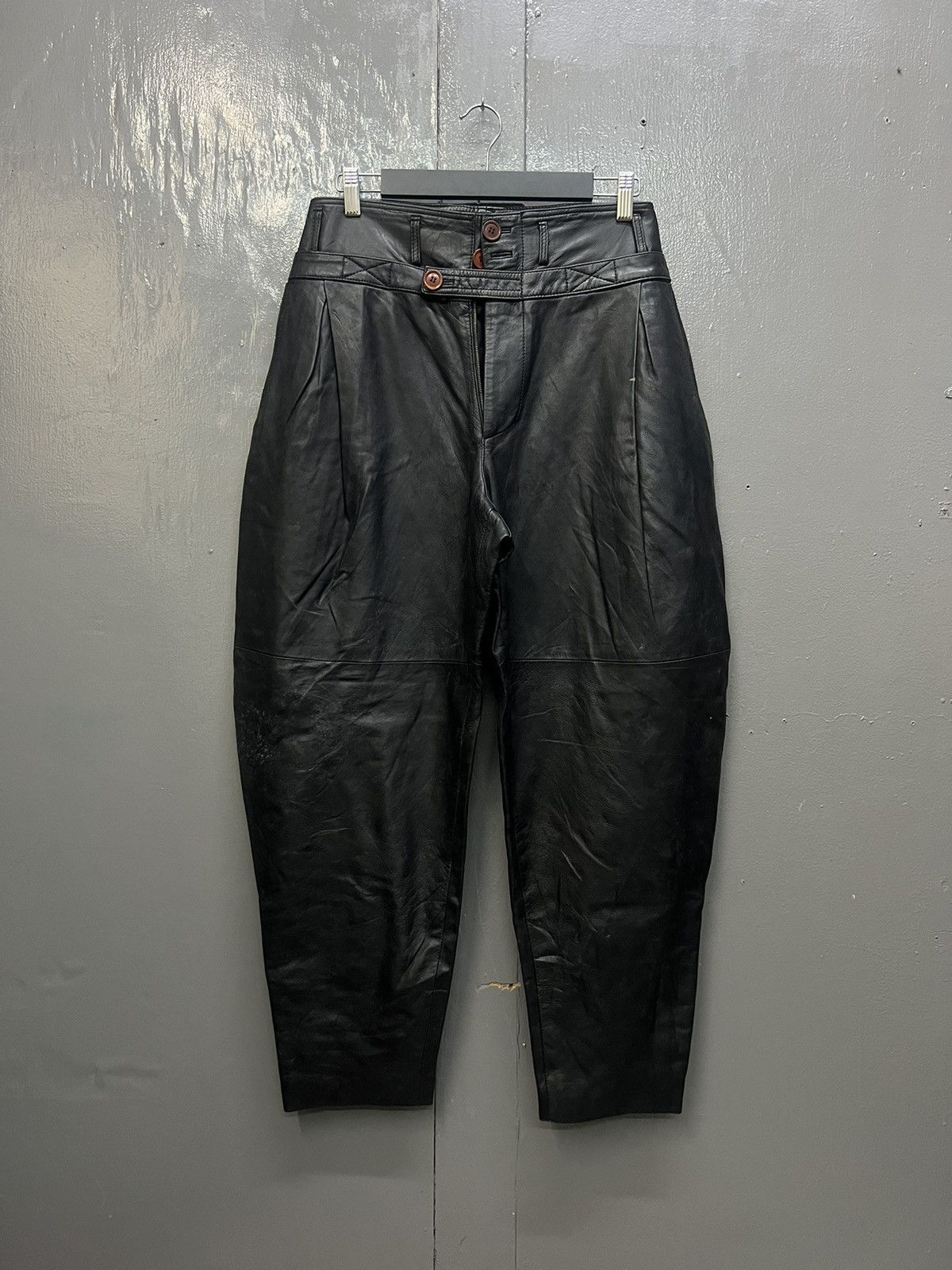 Genuine Leather Genuine Leather Baggy Pants Size 30 Size US 30 / EU 46 - 1 Thumbnail