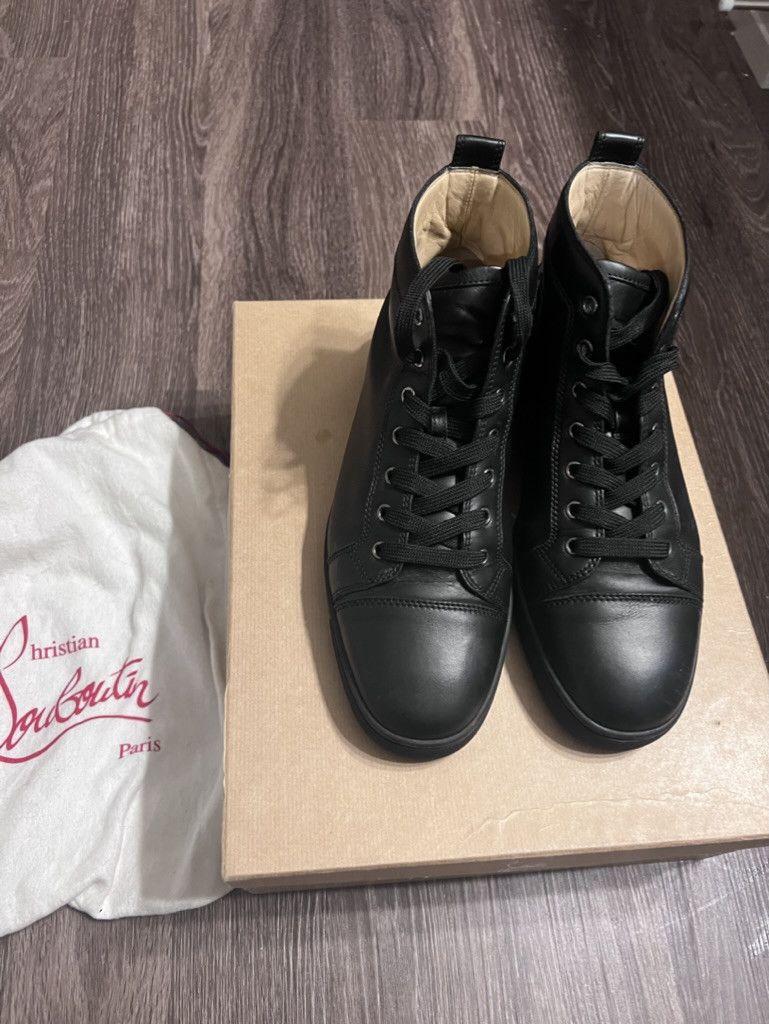 Christian Louboutin Christian Louboutin "Red Bottoms" Louis Flat Calf Size US 9.5 / EU 42-43 - 2 Thumbnail