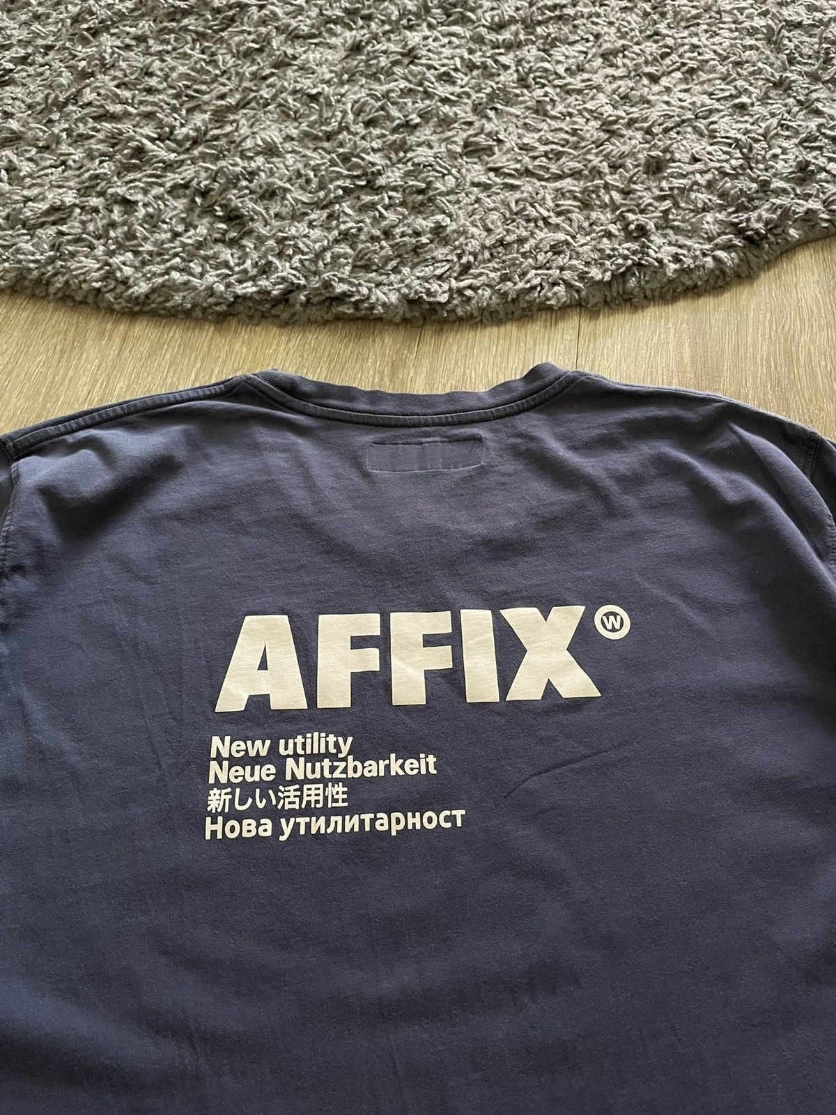 AFFXWRKS Rare Affix Works Standardised Logo New Utility T Shirt Size US XL / EU 56 / 4 - 5 Thumbnail