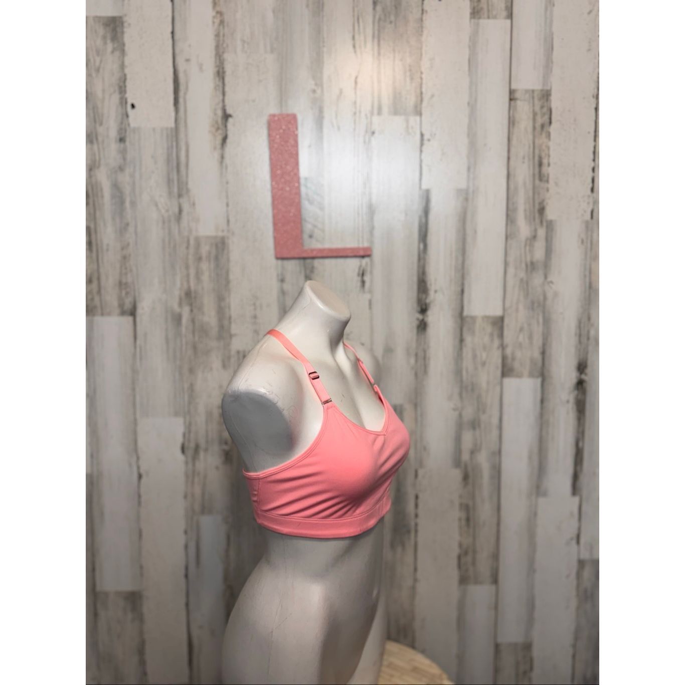 Victoria's Secret Victoria’s Secret VSX Sport Bra Pink L | Racerback Stretch A Size ONE SIZE - 2 Thumbnail