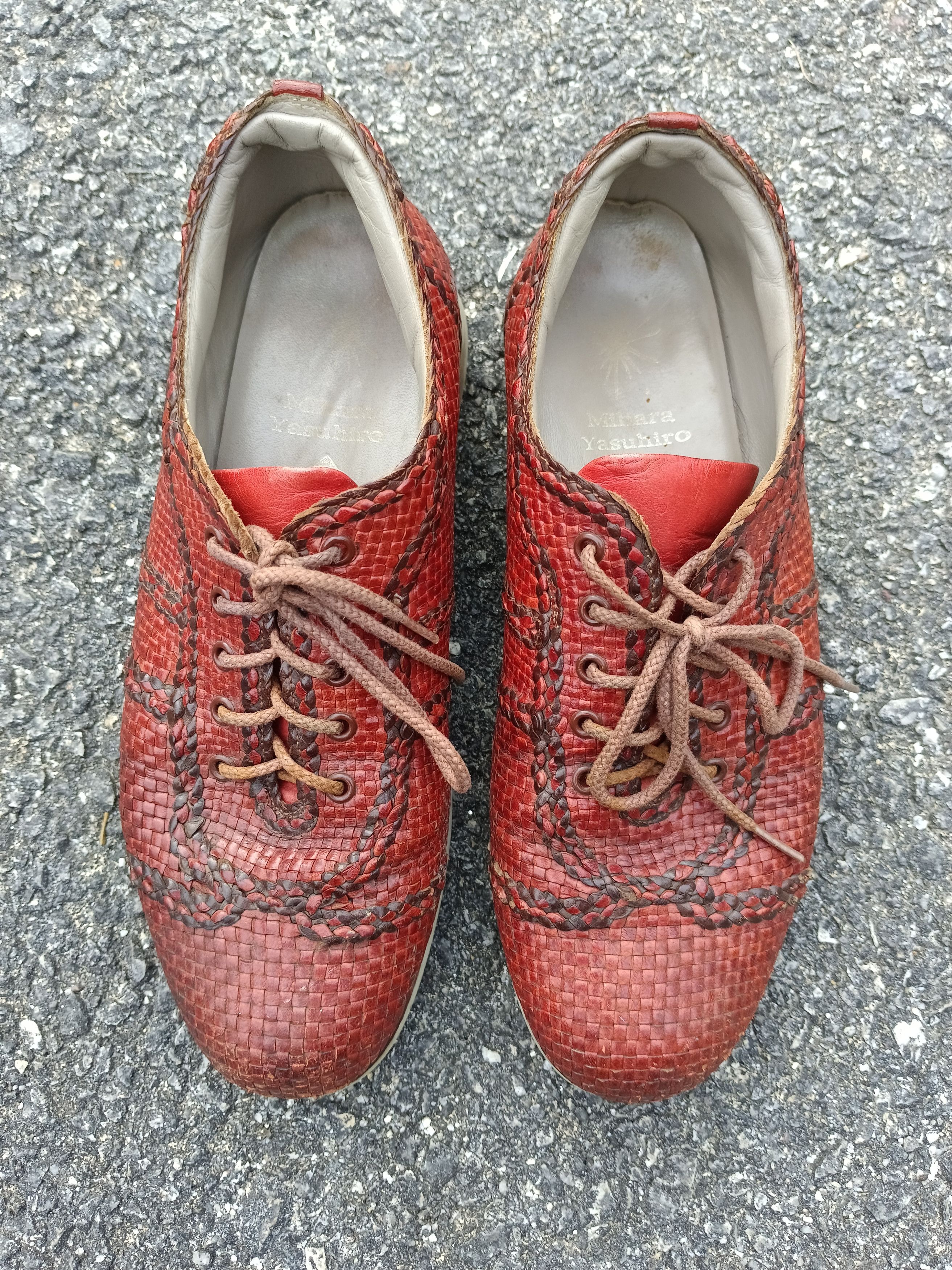 Maison MIHARA YASUHIRO MIHARA YASUHIRO WOVEN LEATHER SHOES Size US 9 / EU 42 - 7 Thumbnail