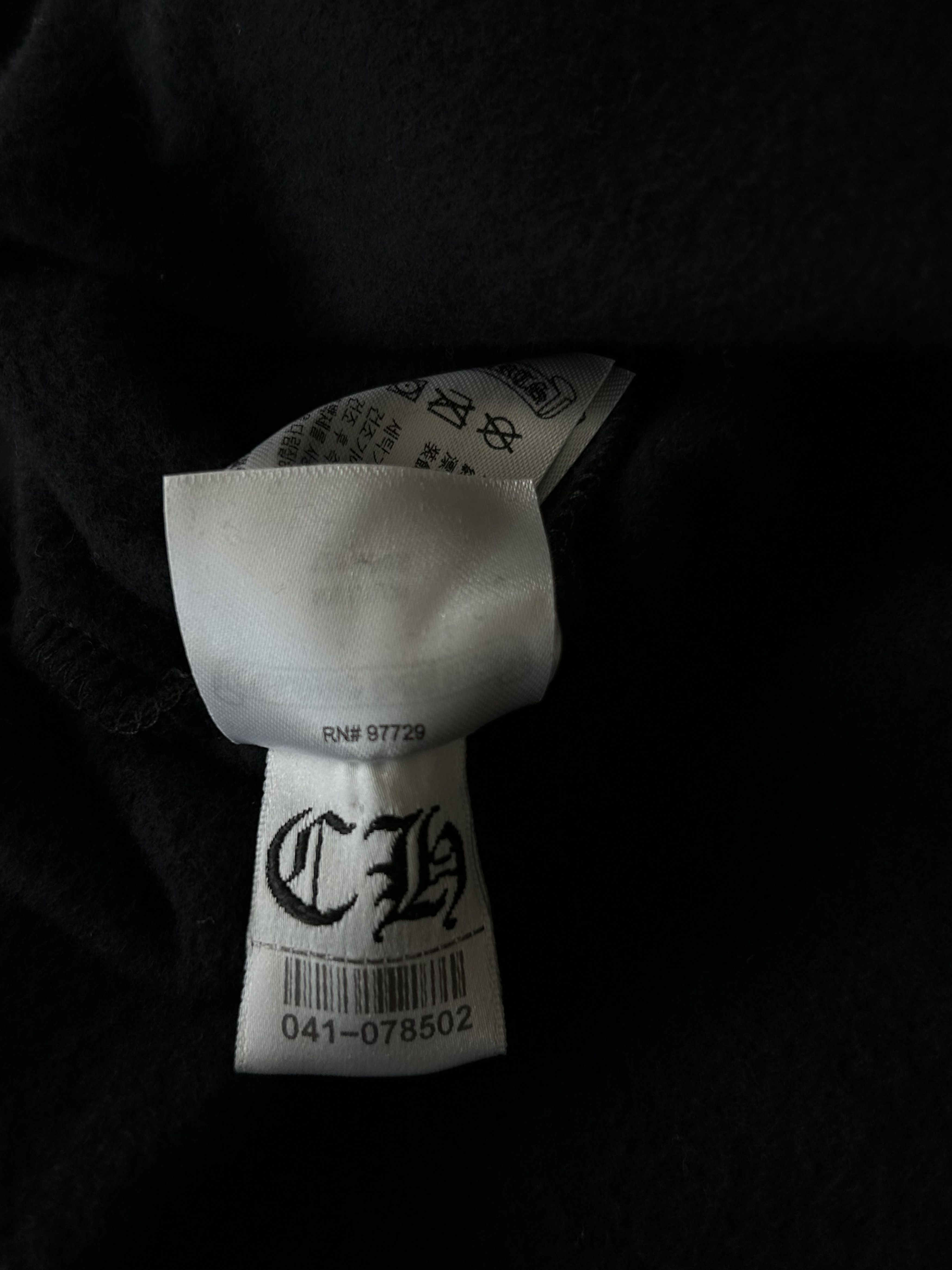 Chrome Hearts Chrome Hearts Black Miami Exclusive Cross Logo Hoodie Size US M / EU 48-50 / 2 - 7 Thumbnail