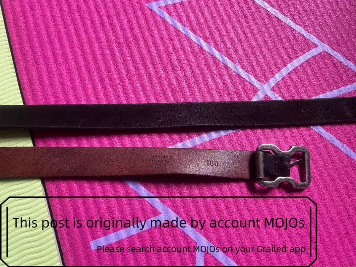 Maison Margiela Sz 100 Maison Martin Margiela Leather Brown Belt mojos0212 Size ONE SIZE - 9 Thumbnail