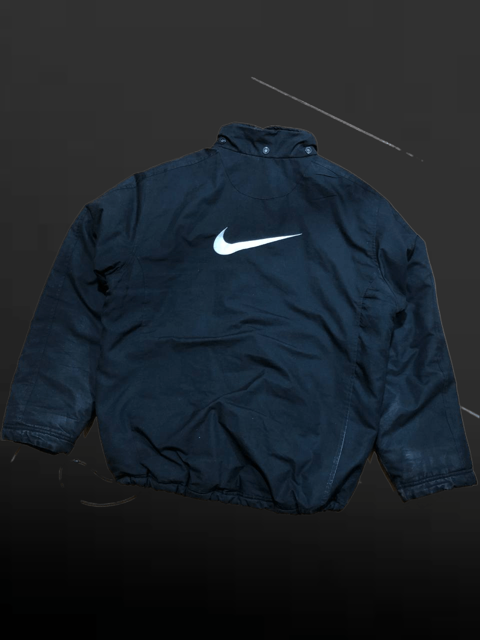 Nike 90s Nike Vintage Swoosh Puffer Light Jacket Streetwear Size US M / EU 48-50 / 2 - 1 Thumbnail