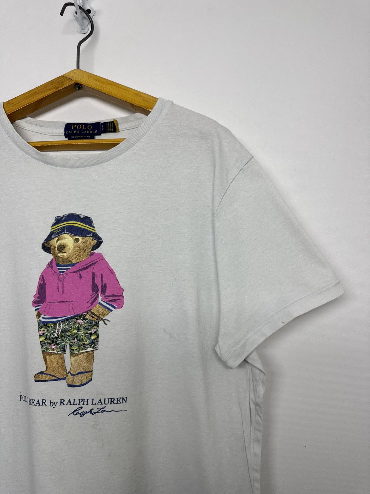 Polo Ralph Lauren Vintage Luxury Polo Ralph Lauren Bear tee Size US L / EU 52-54 / 3 - 5 Thumbnail