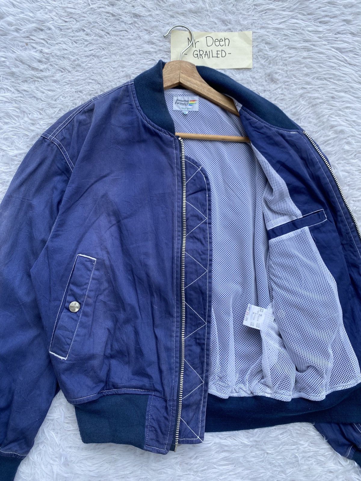 Benetton Rare Vintage Benetton Formula 1 Jacket Size US M / EU 48-50 / 2 - 17 Thumbnail