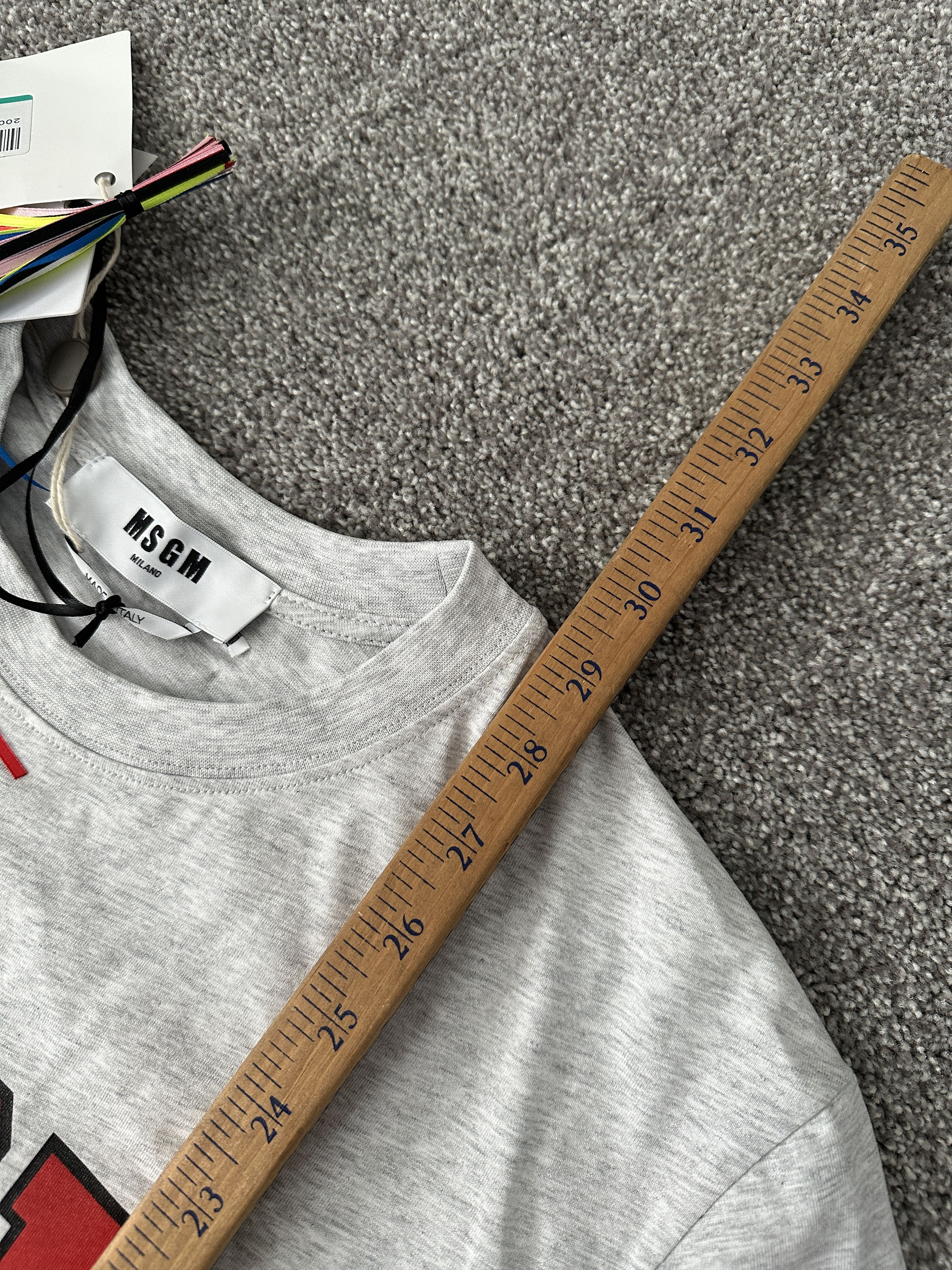 MSGM MSGM Milano T-Shirt | Size Small | Made In Italy Size US S / EU 44-46 / 1 - 4 Thumbnail