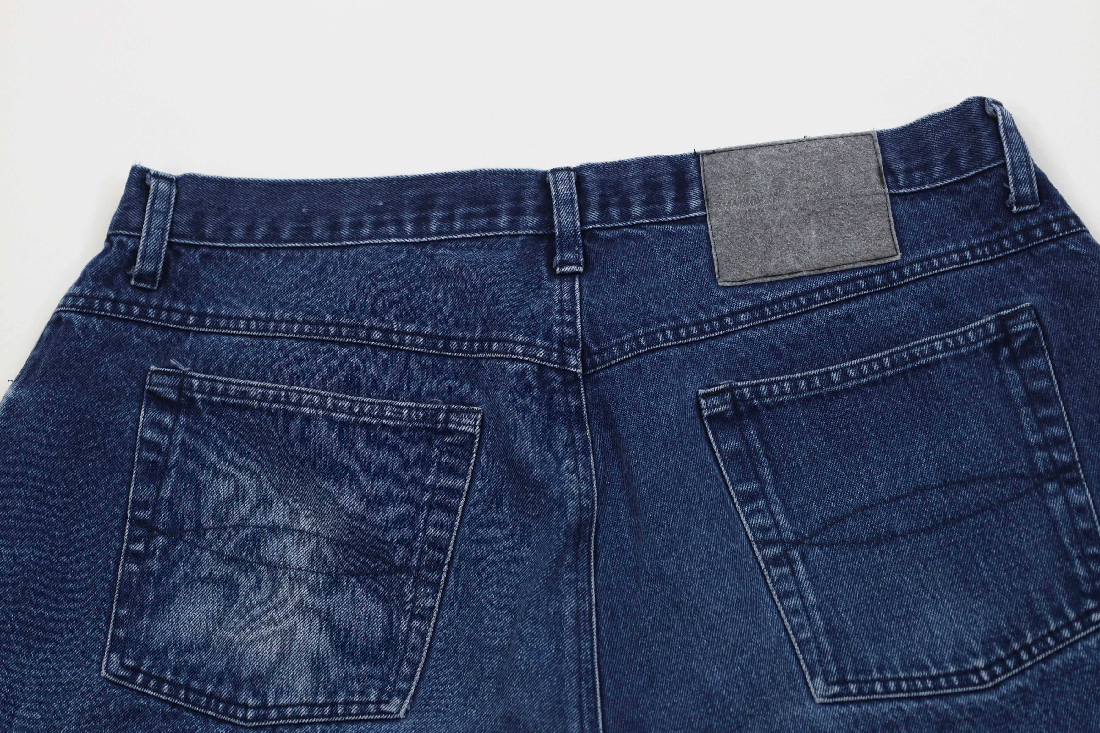 Vintage Vintage 90s Y2K Streetwear Fit Denim Jean Shorts Jorts Blue Size US 36 / EU 52 - 9 Thumbnail