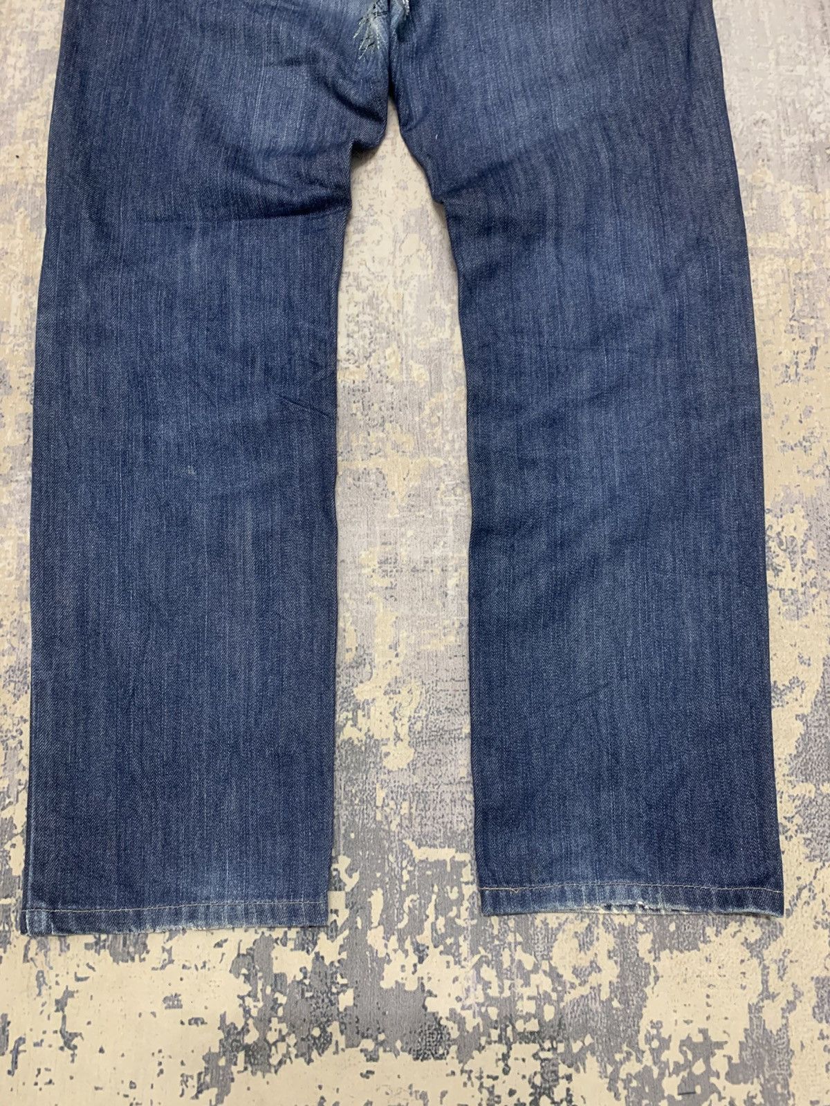 Japanese Brand Edwin Made In Japan Patchwork Jeans Size US 34 / EU 50 - 10 Thumbnail