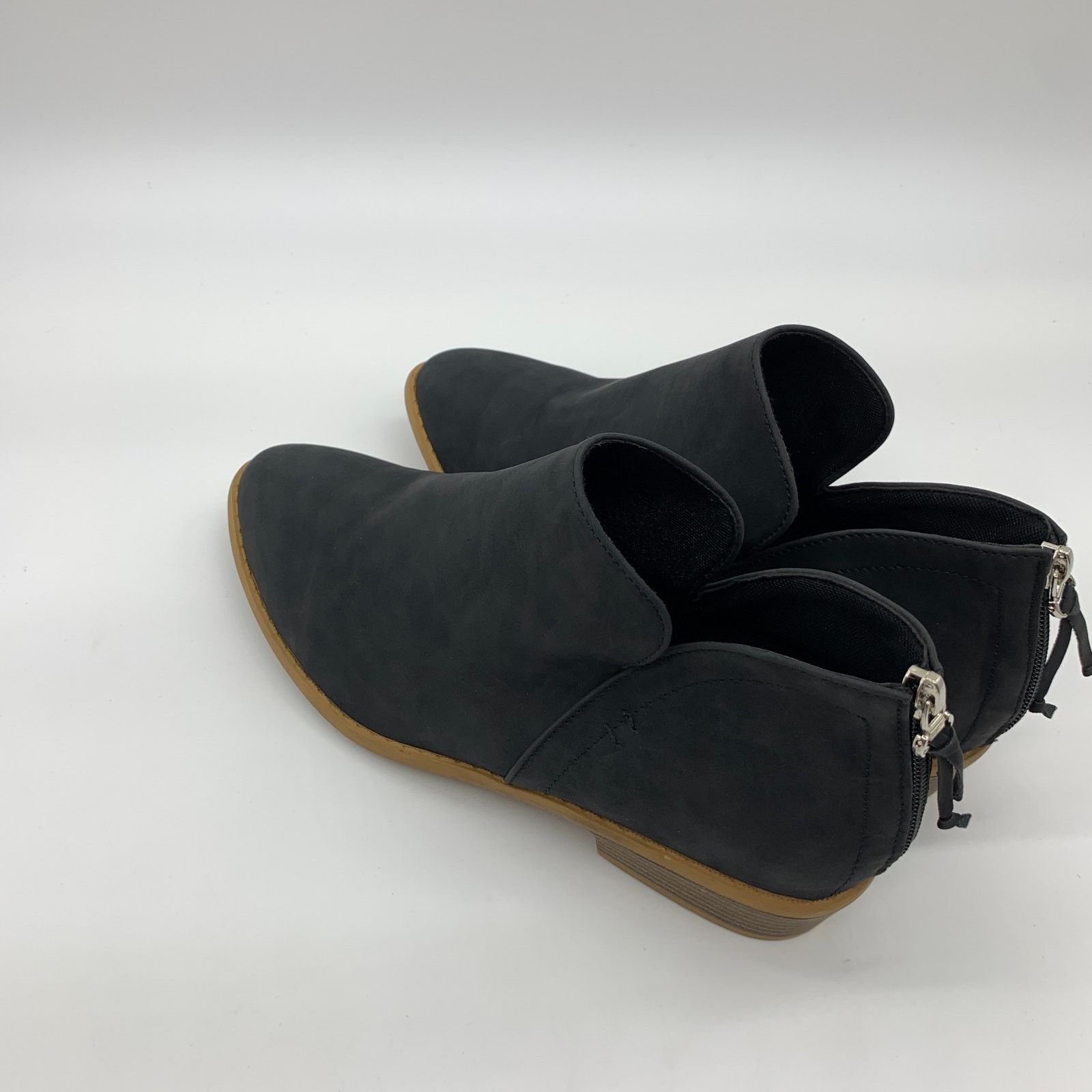 Other Womens Ankle Boot Size 10 Black Pointed Toe Zipper Size US 10 / IT 40 - 7 Thumbnail