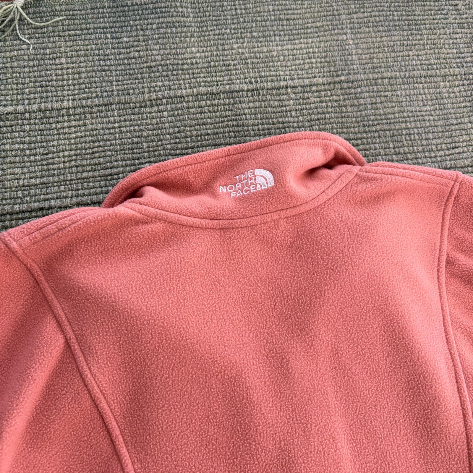 The North Face The North Face light pink womens crop fit quarter zip fleece Size L / US 10 / IT 46 - 7 Thumbnail