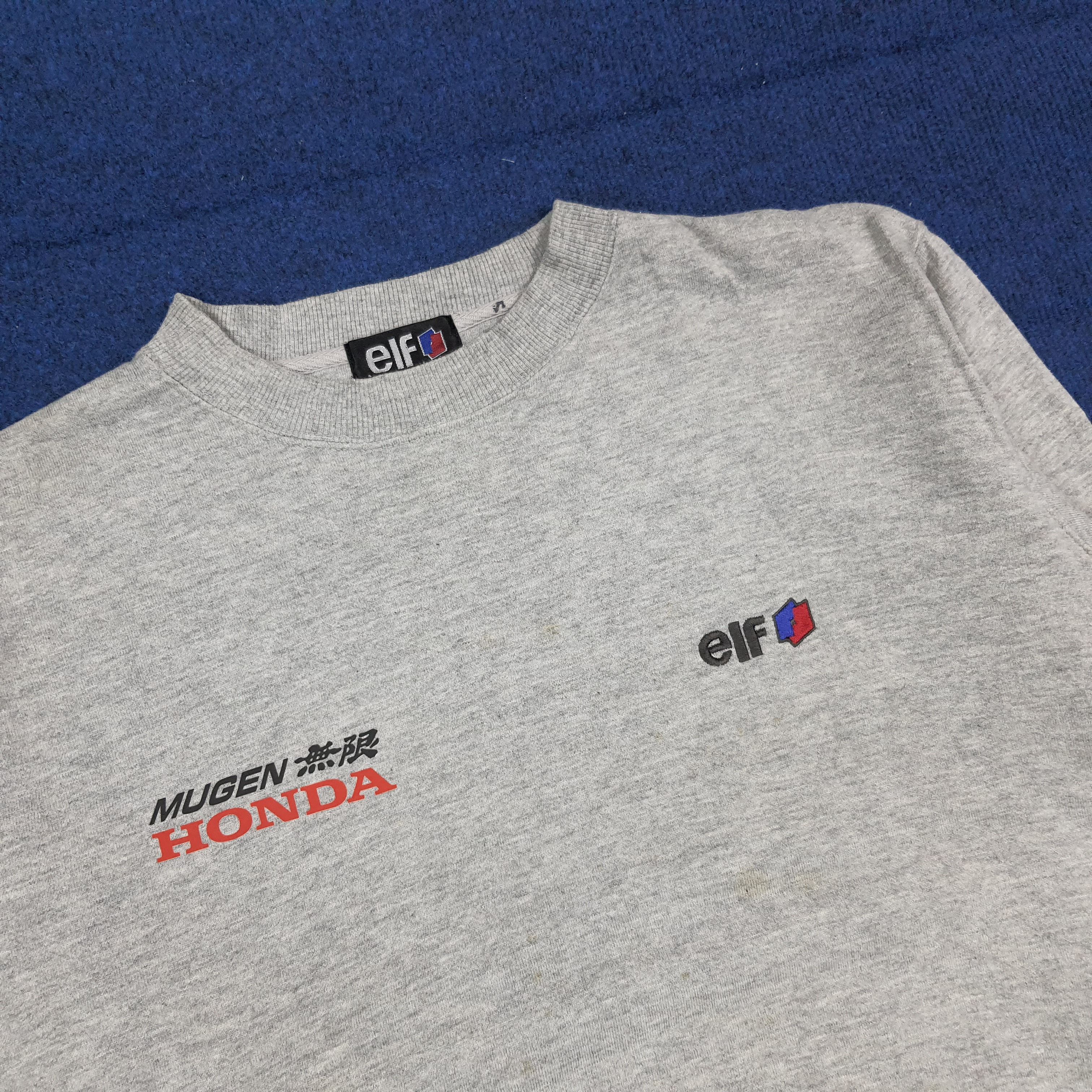 Japanese Brand Vintage Mugen Honda Racing Custom Logo Sweatshirt C275N11 Size US L / EU 52-54 / 3 - 4 Thumbnail