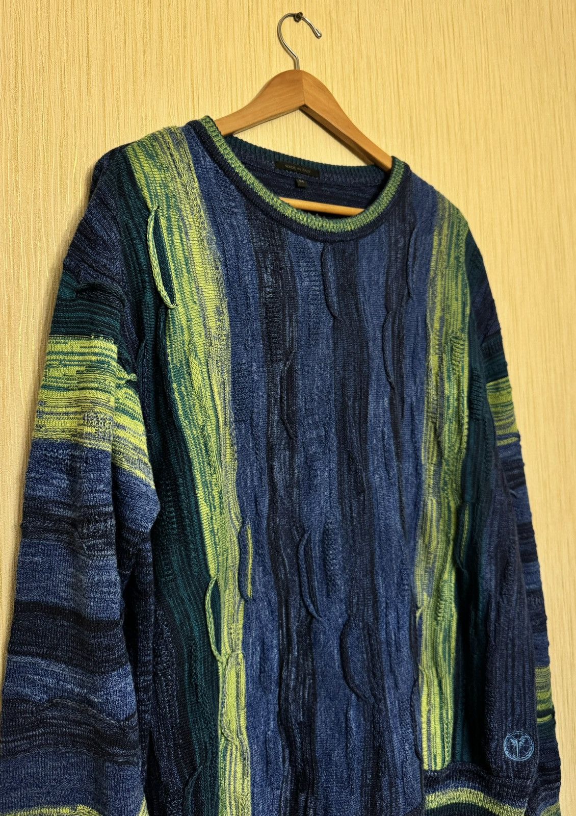 Coogi Carlo Colucci Coogi type sweater 3D knit Size US L / EU 52-54 / 3 - 2 Thumbnail