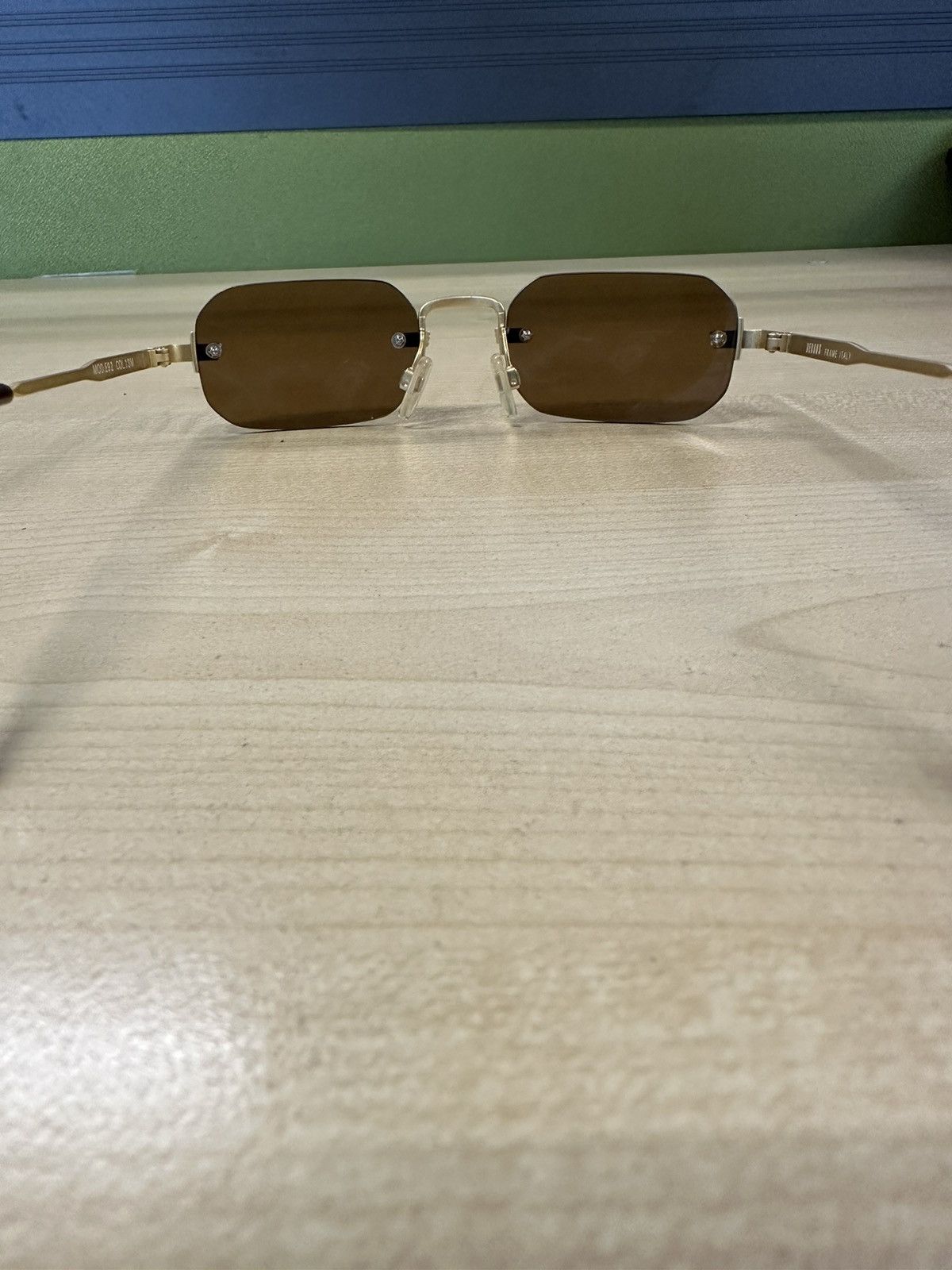 Vintage Rare 90’s VERSUS BY VERSACE Mod.E92 Col 13M Size ONE SIZE - 3 Thumbnail