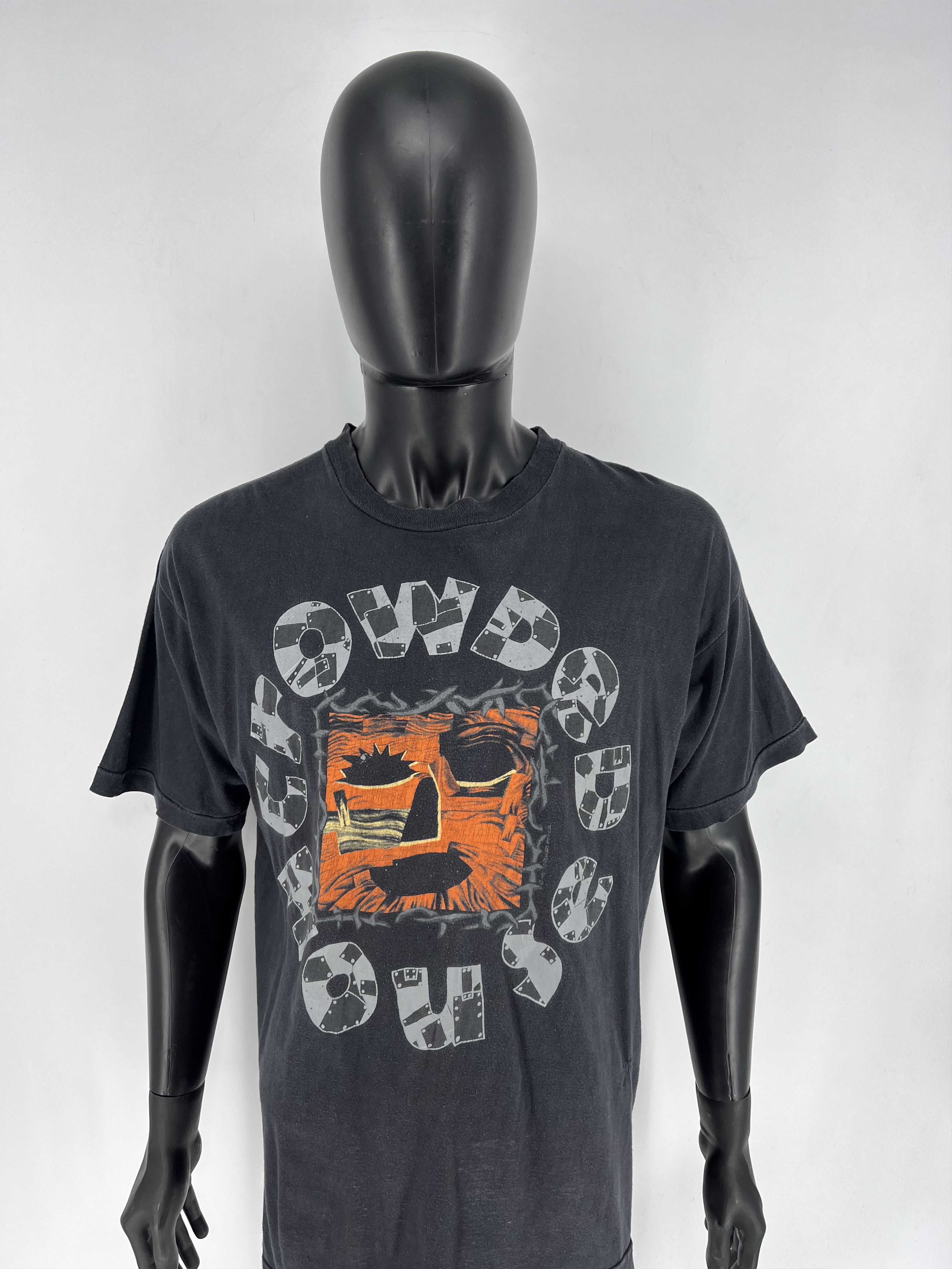 Band Tees CROWDED HOUSE Woodface Vintage 1991 TShirt Single Stitch Size US XL / EU 56 / 4 - 5 Thumbnail