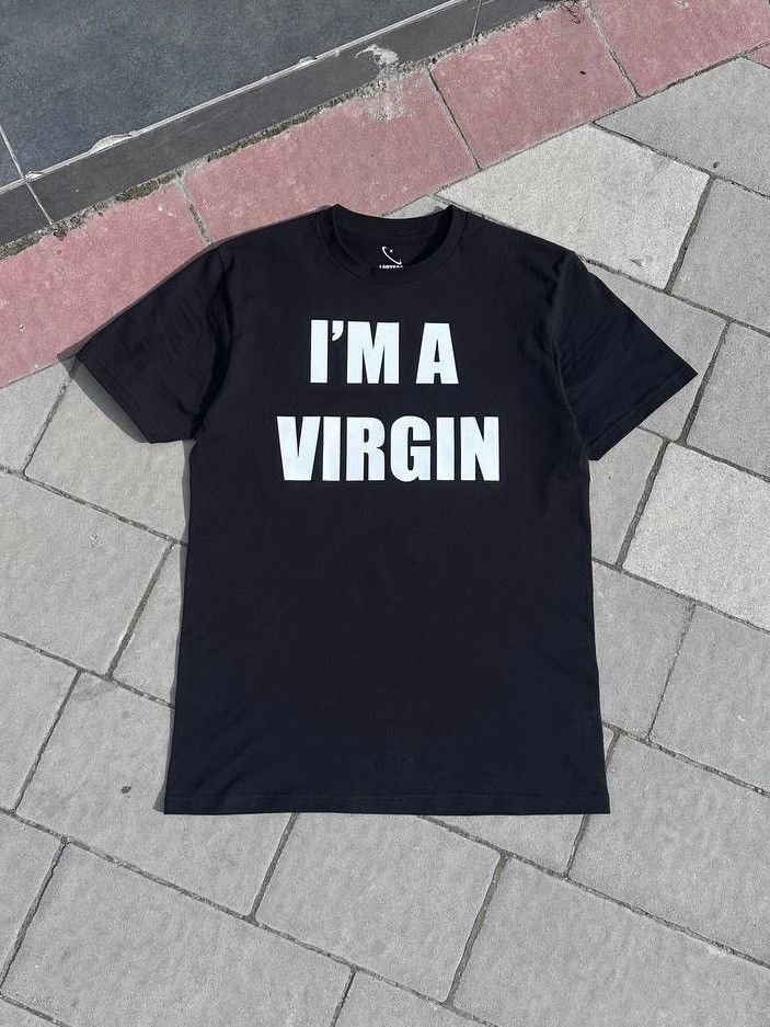 Vintage Vintage I'm A Virgin Oversized Humour T-shirt Lautaro L Size US L / EU 52-54 / 3 - 2 Thumbnail
