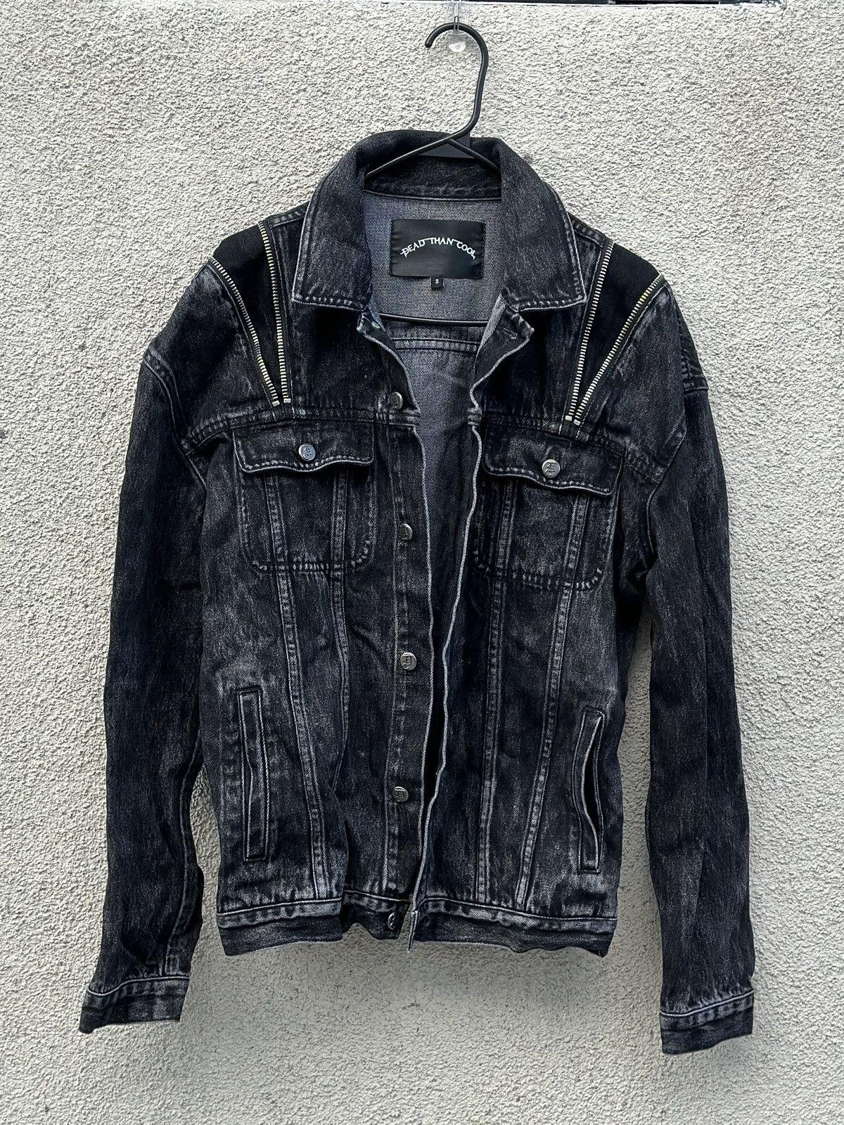 Vintage Dead. Than. Cool. Charcoal Zipper Jacket Size US S / EU 44-46 / 1 - 1 Thumbnail