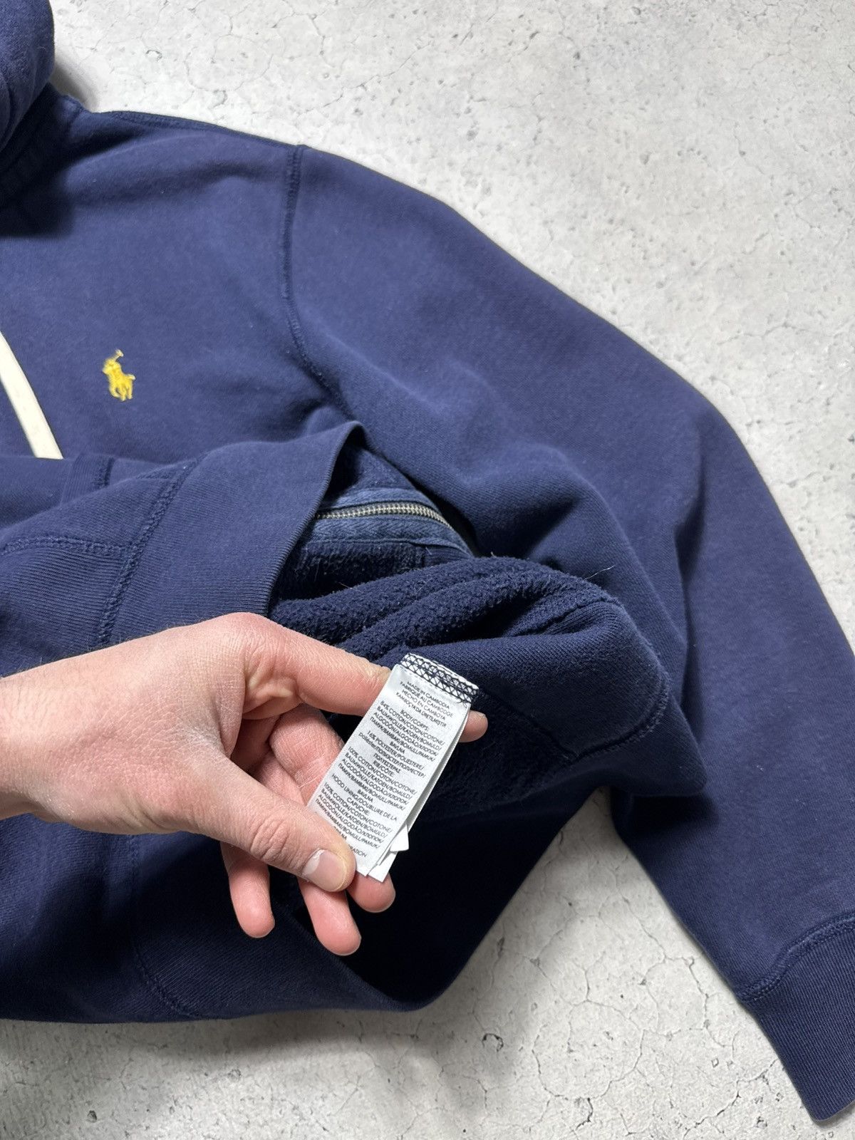 Polo Ralph Lauren Polo Ralph Lauren Navy Full Zip Hoodie Size M PRL Size US M / EU 48-50 / 2 - 8 Thumbnail