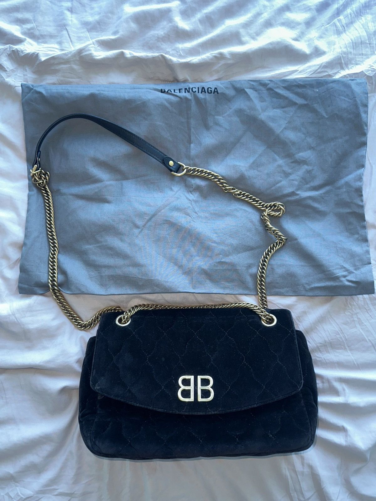 Balenciaga Balenciaga velvet bag Size ONE SIZE - 1 Thumbnail