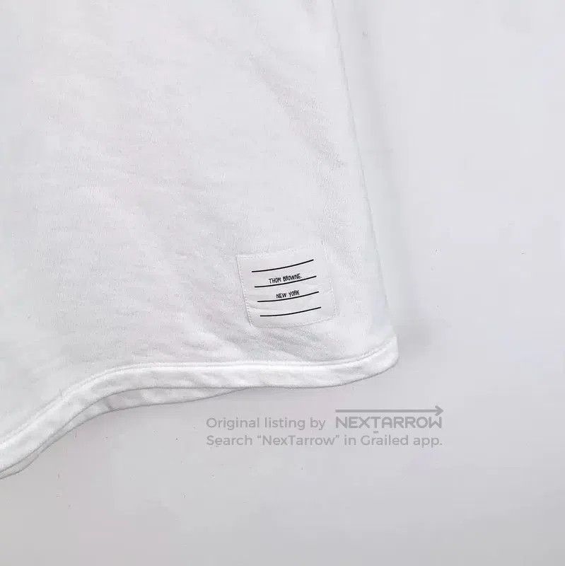 Thom Browne Thom Browne White Cotton Women's Skirt . Size 22" - 4 Thumbnail