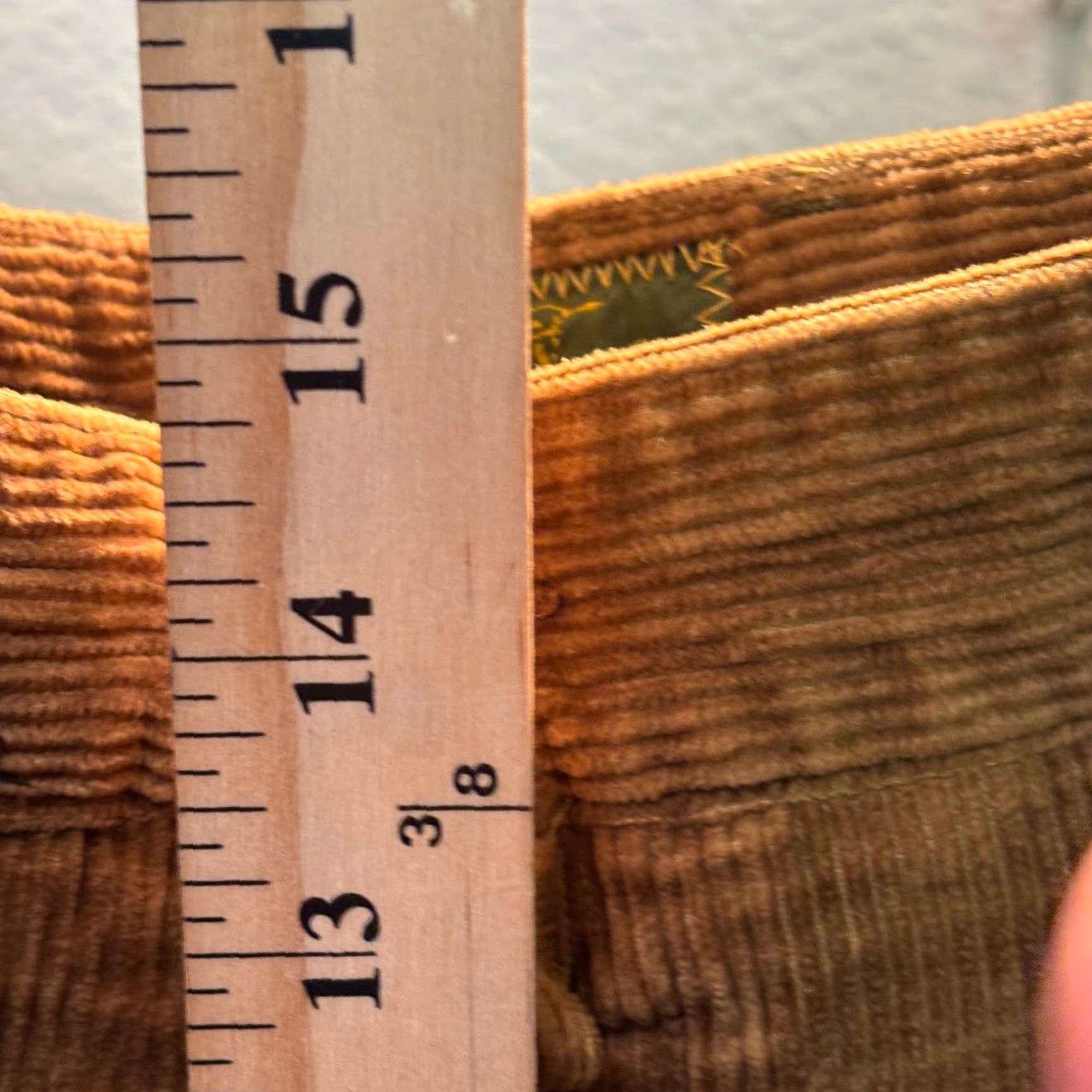 Evergreen VINTAGE Evergreen Pants Mens 34x32 Corduroy Brown Relaxed Full Fit 90s Casual Mens Size US 34 / EU 50 - 7 Thumbnail